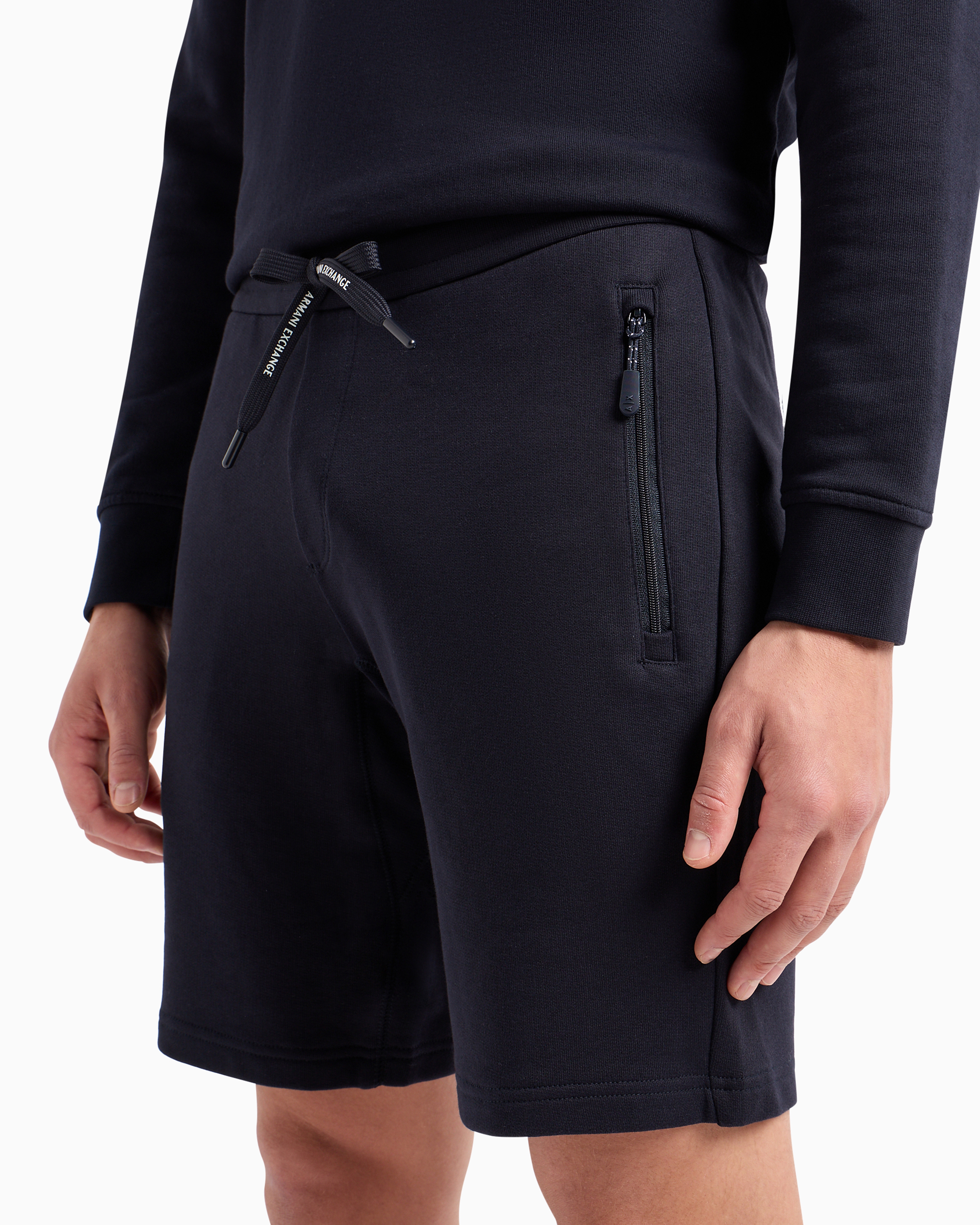 French terry shorts