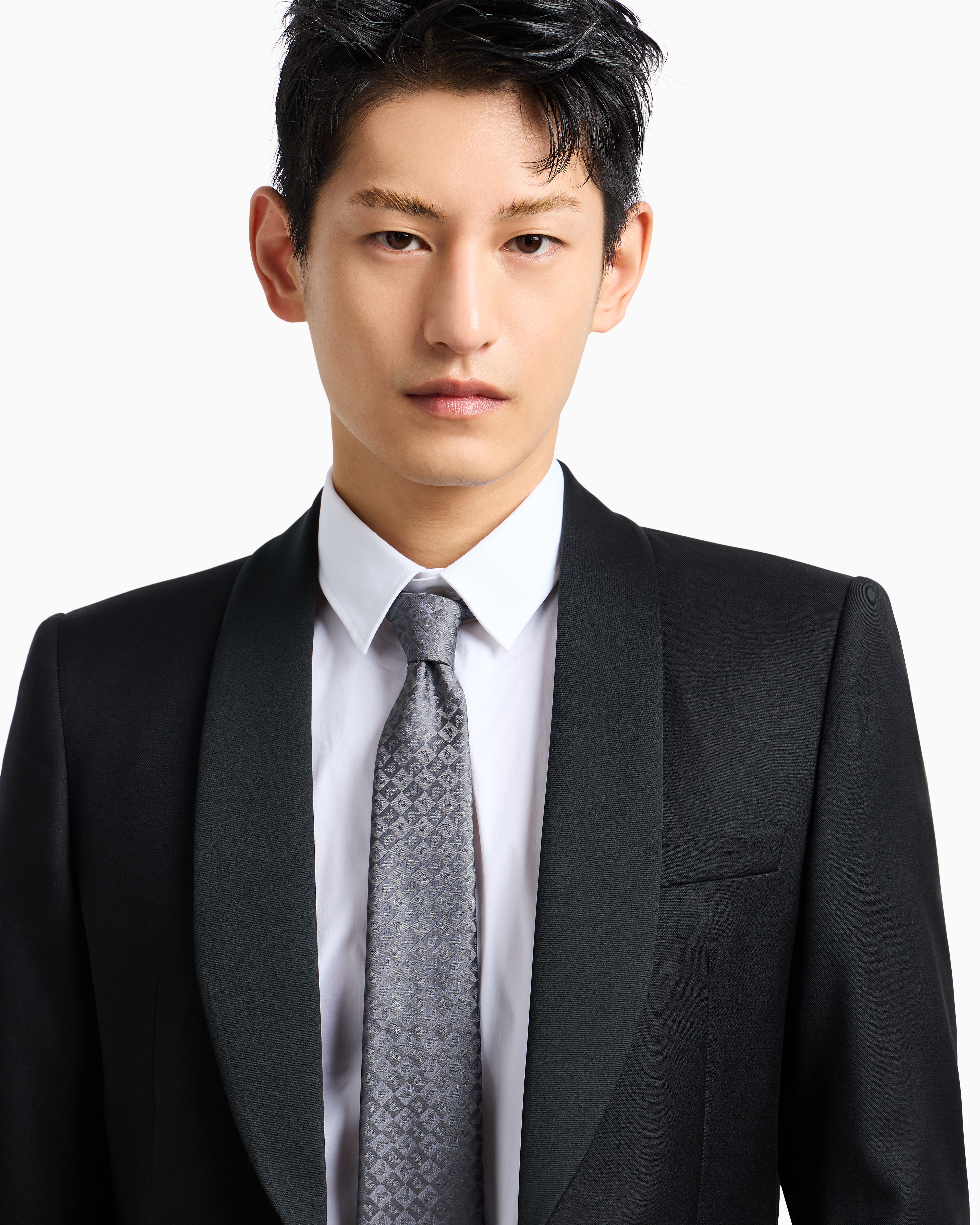シルク 7本セット ネクタイ アルマーニ イタリア パターン シルク100％ (エンポリオアルマーニ) ARMANI EMPORIO 高級　ARMANI ビジネス 小物