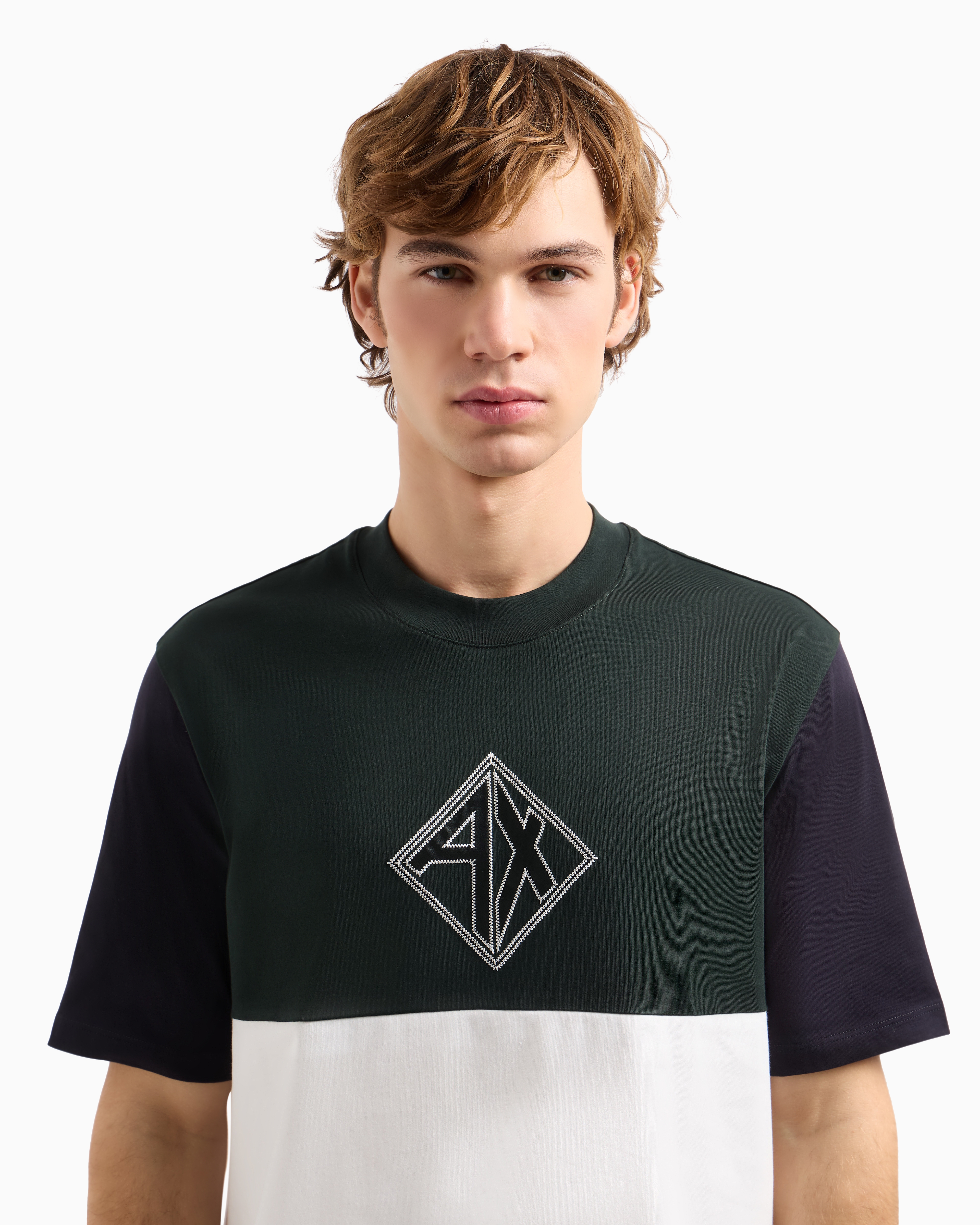 Regular fit T-shirt with logo print