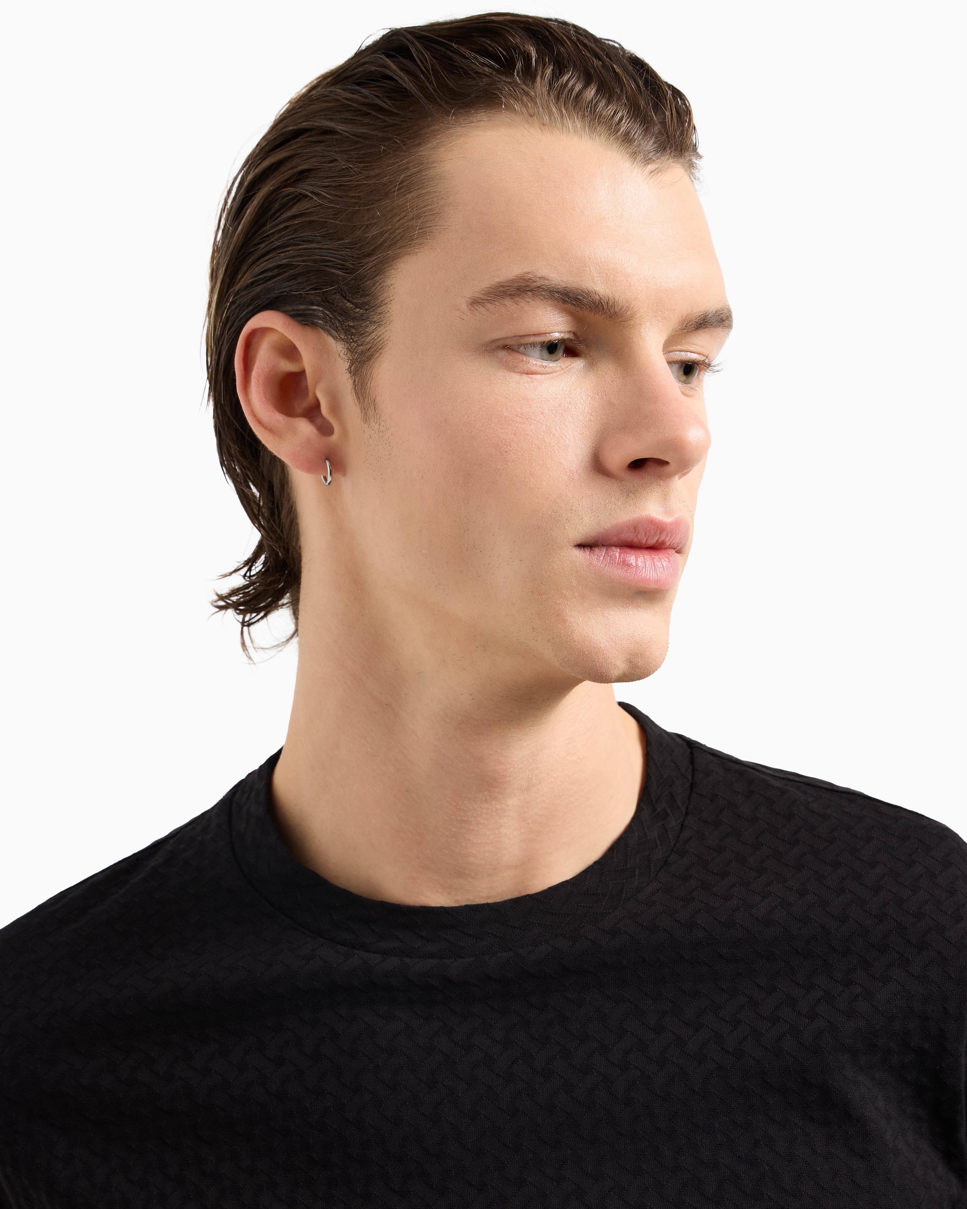 トップス EMPORIO  ARMANI EMPORIO ARMANI エンポリオアルマーニ アームプリント Vネック