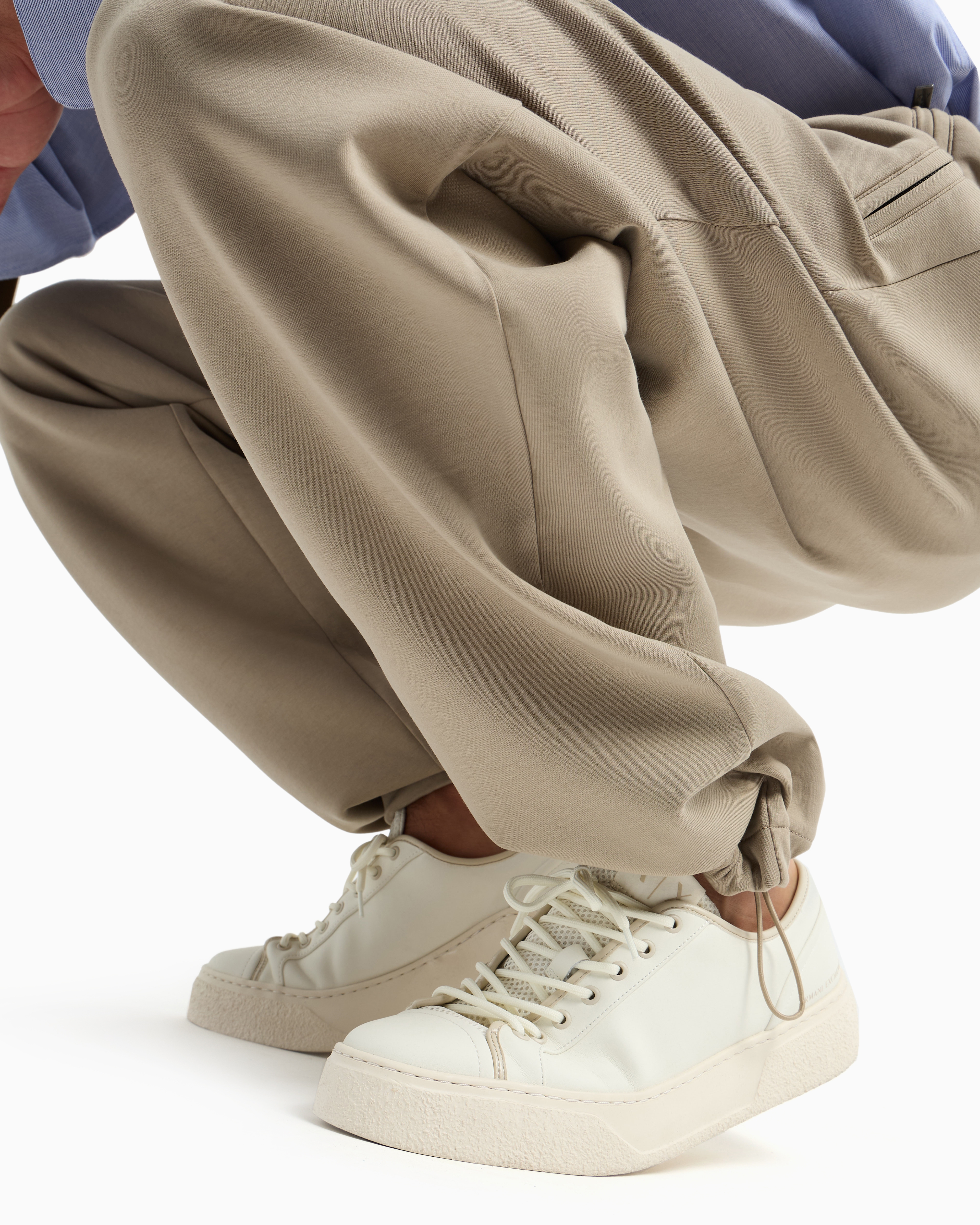 Bonded Stretch Fleece Joggers