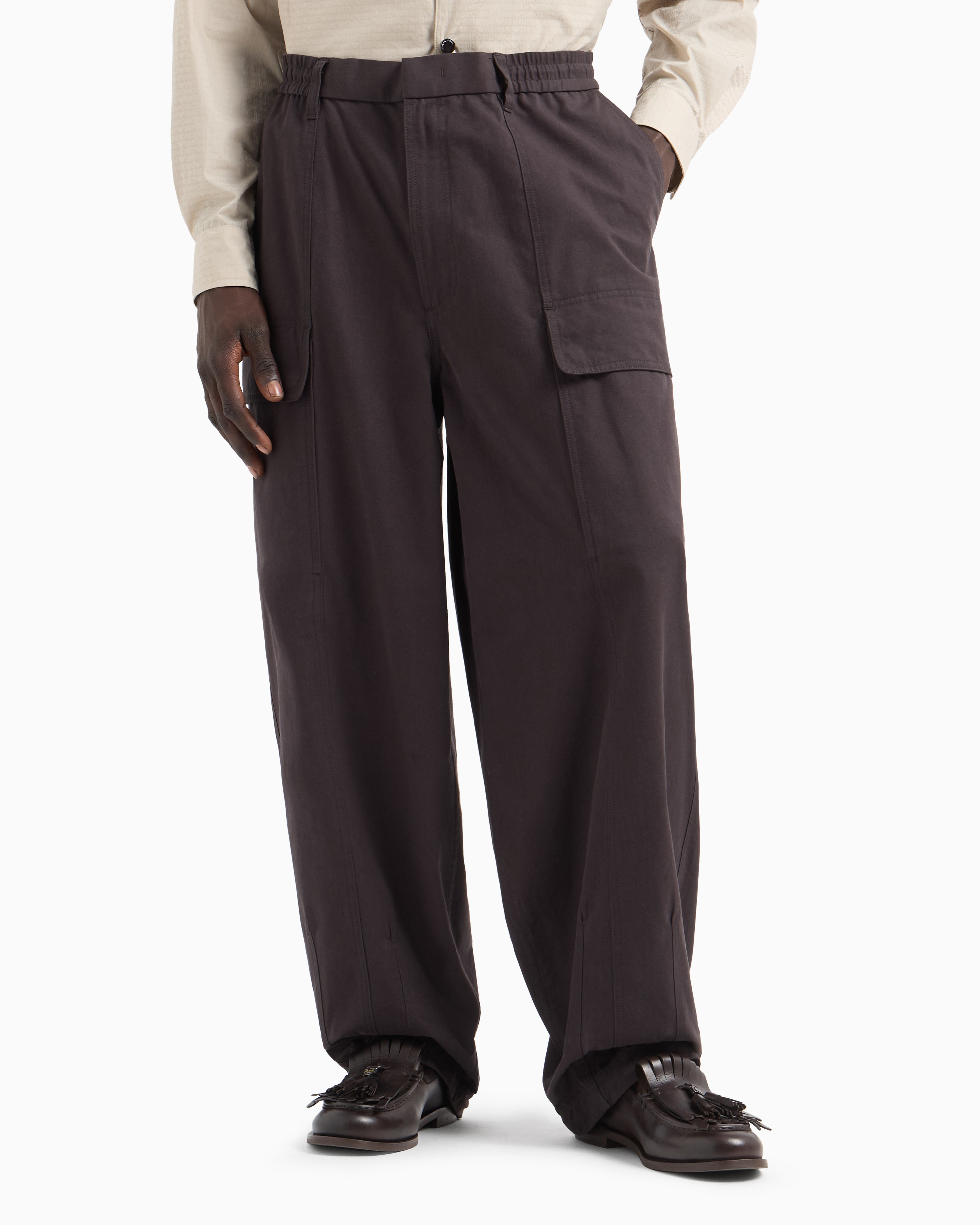 パンツ EMPORIO ARMANI 22FW WIDE CARGO PANTS EMPORIO ARMANI Cargo Pants 22fw