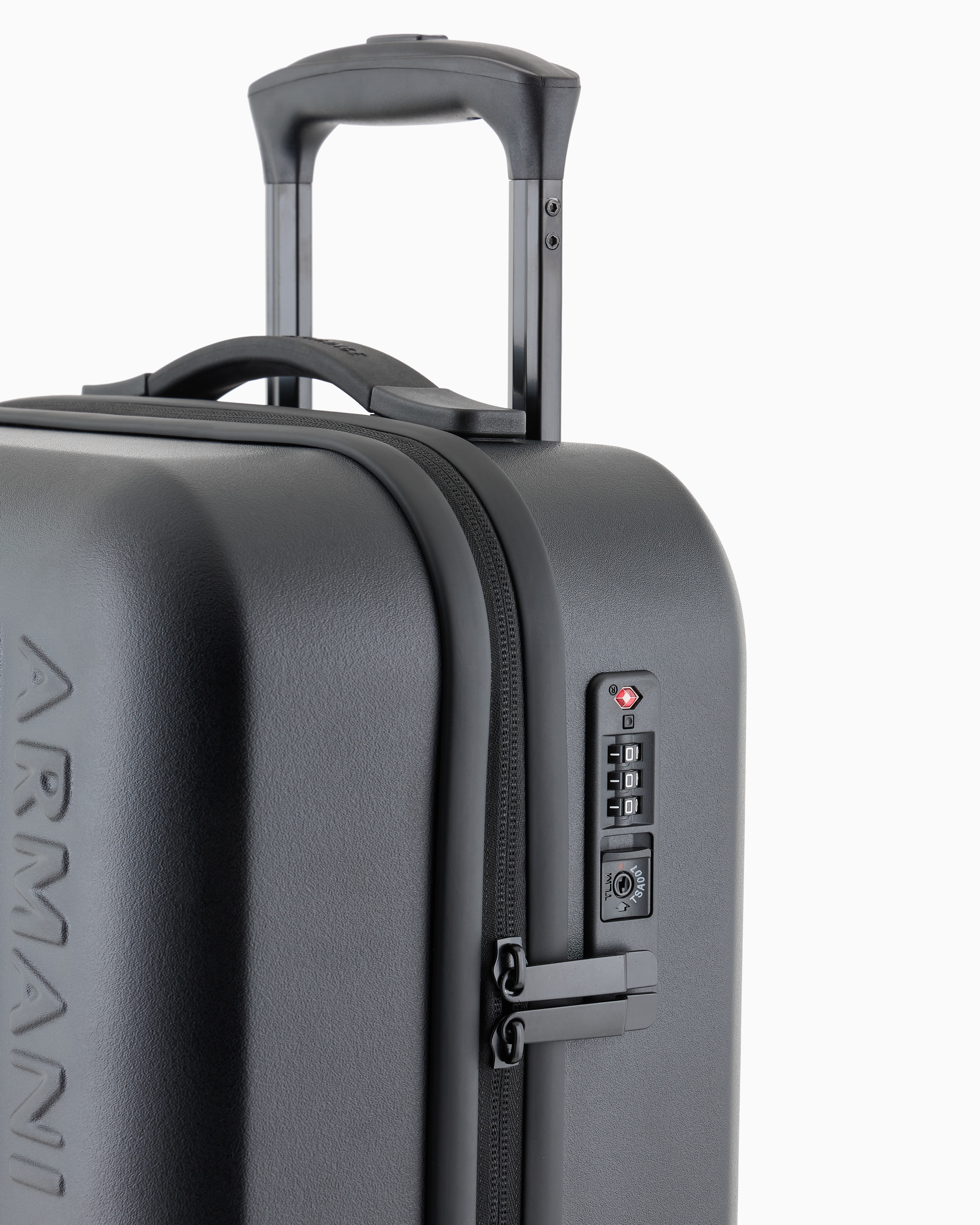 Armani Exchange - Trolley with logo, Man, Black, Size: TU