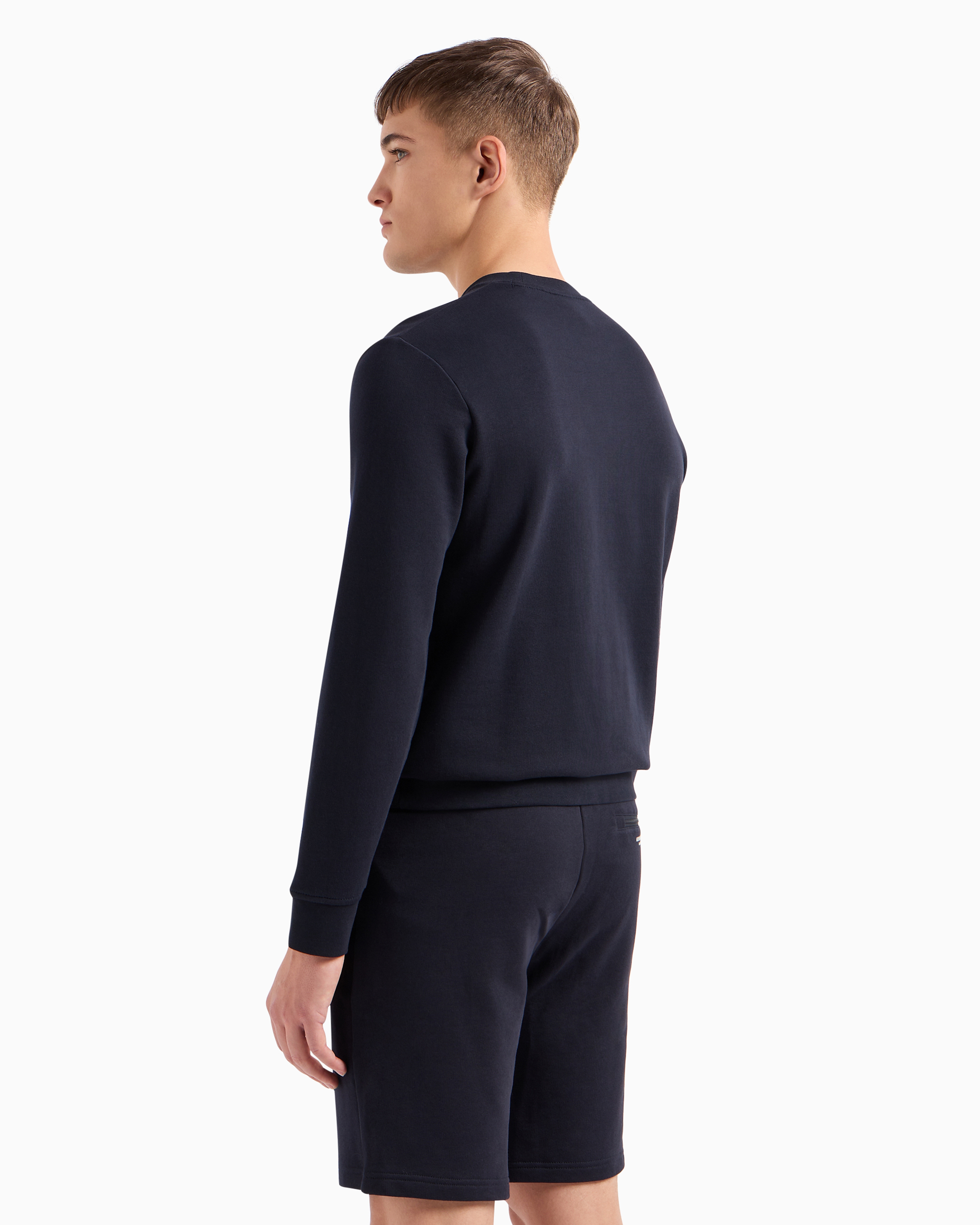 Stretch fabric sweatshirt