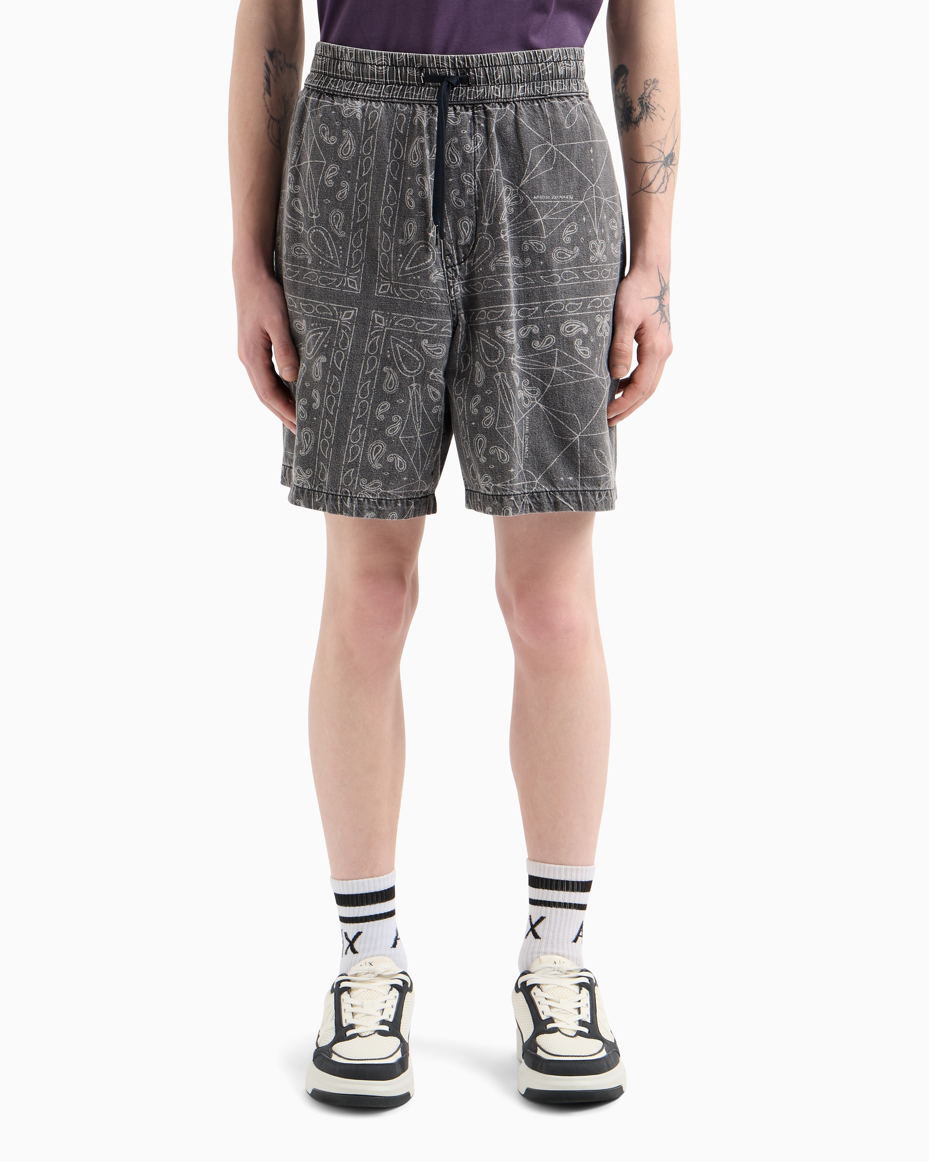 パンツ giorgio armani slack wide shorts sullen 19772180_45090479_600.jpg