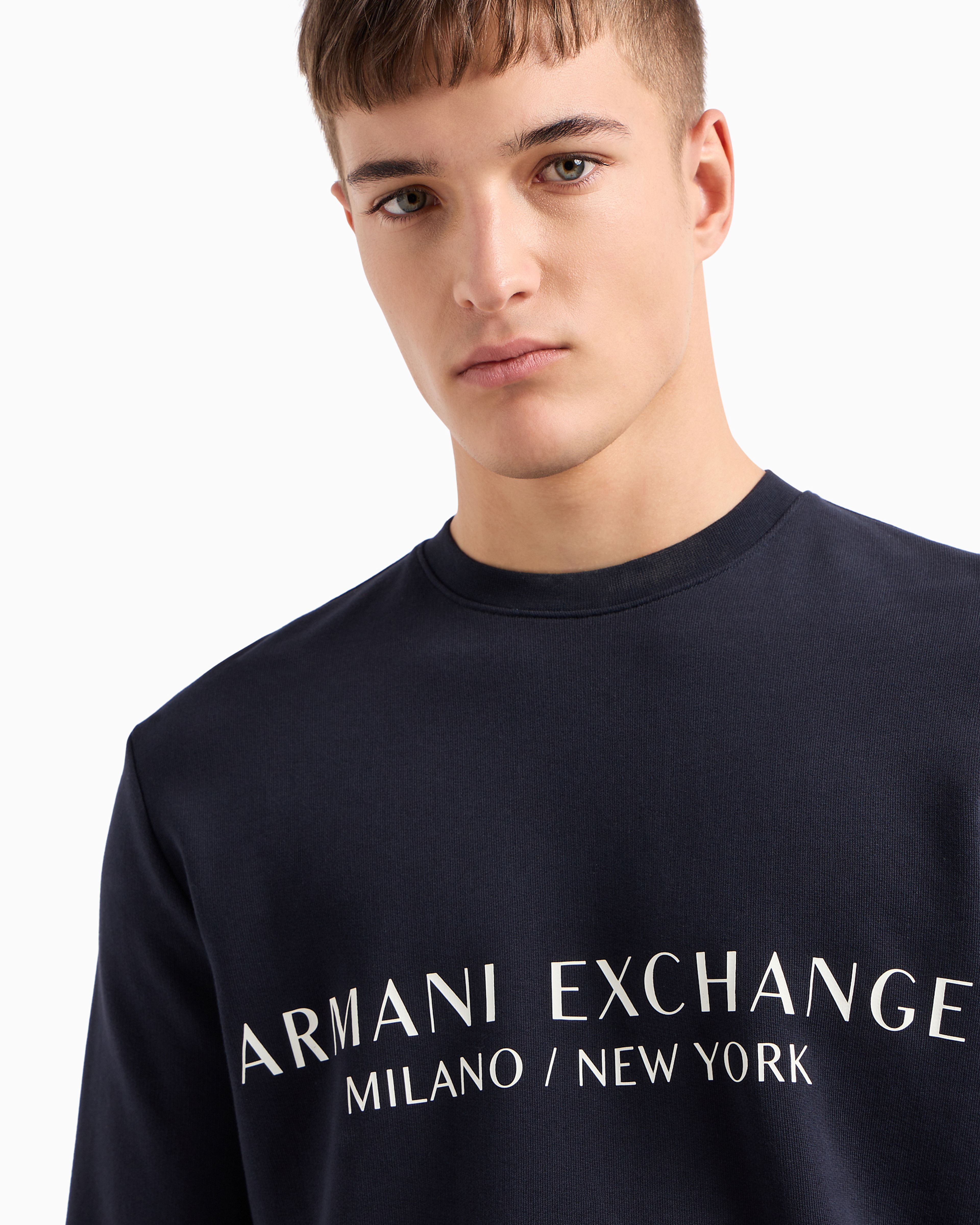 Stretch fabric sweatshirt