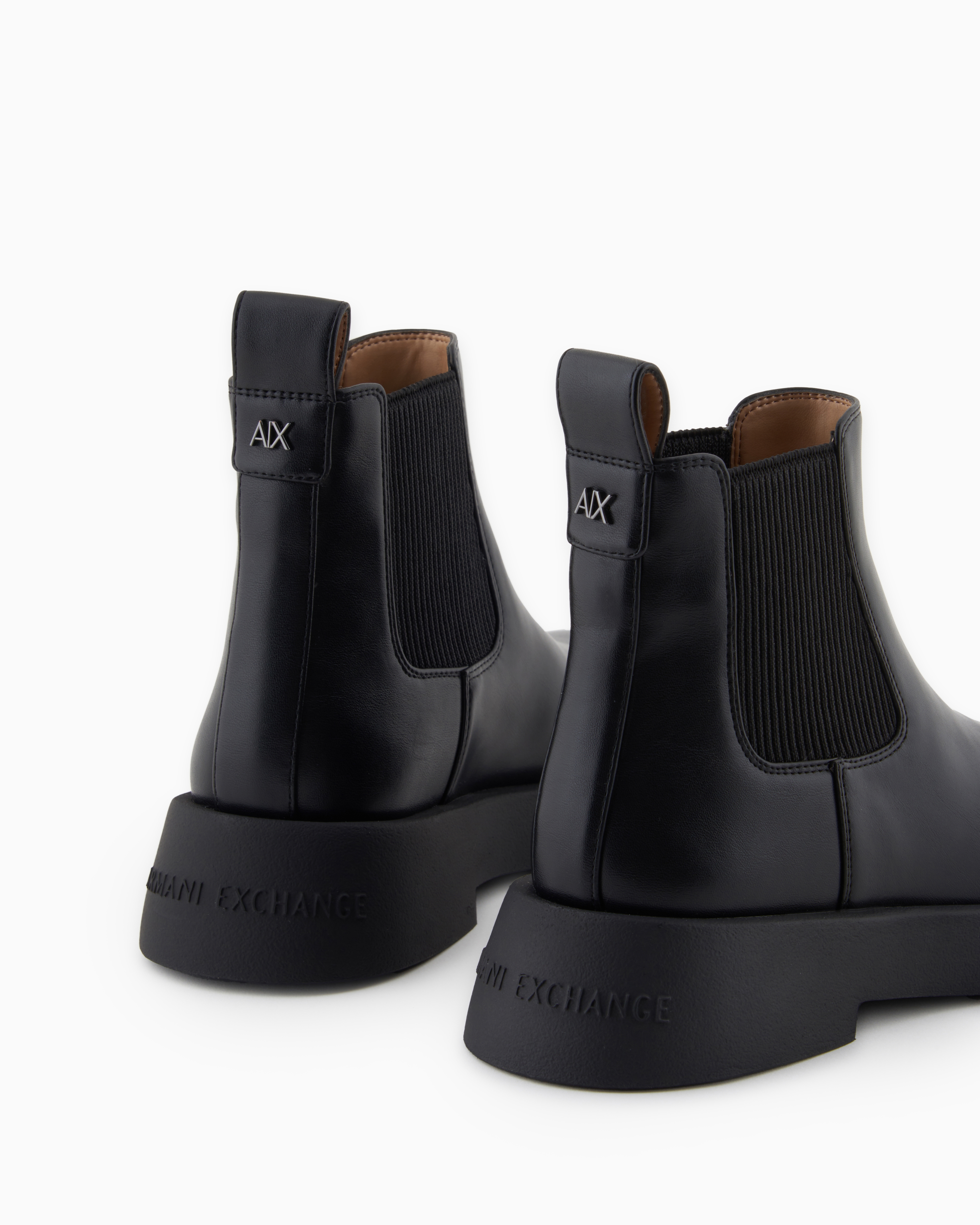 Armani Exchange - Chelsea Boots, Woman, Black, Size:
