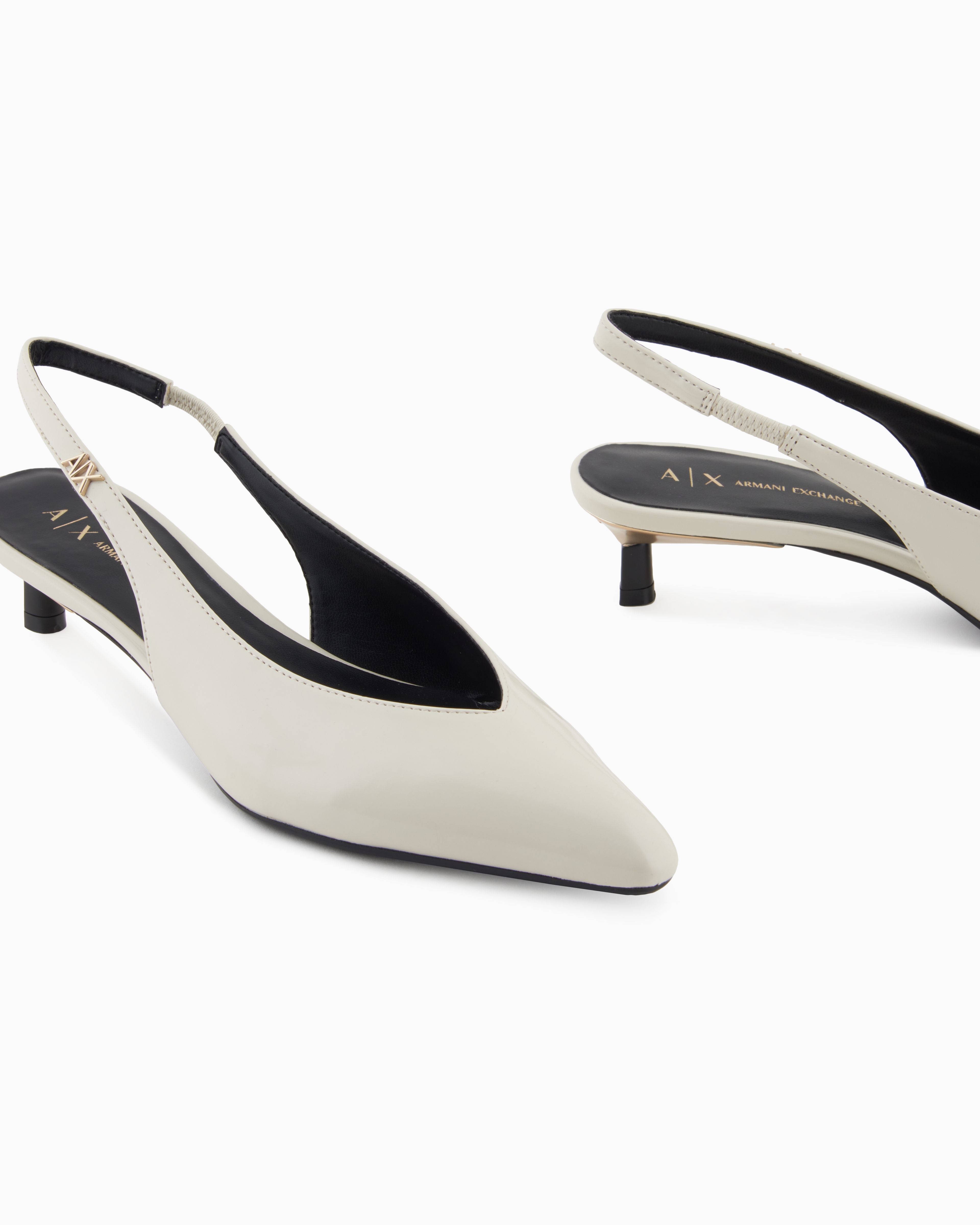 Slingback Kitten Heels