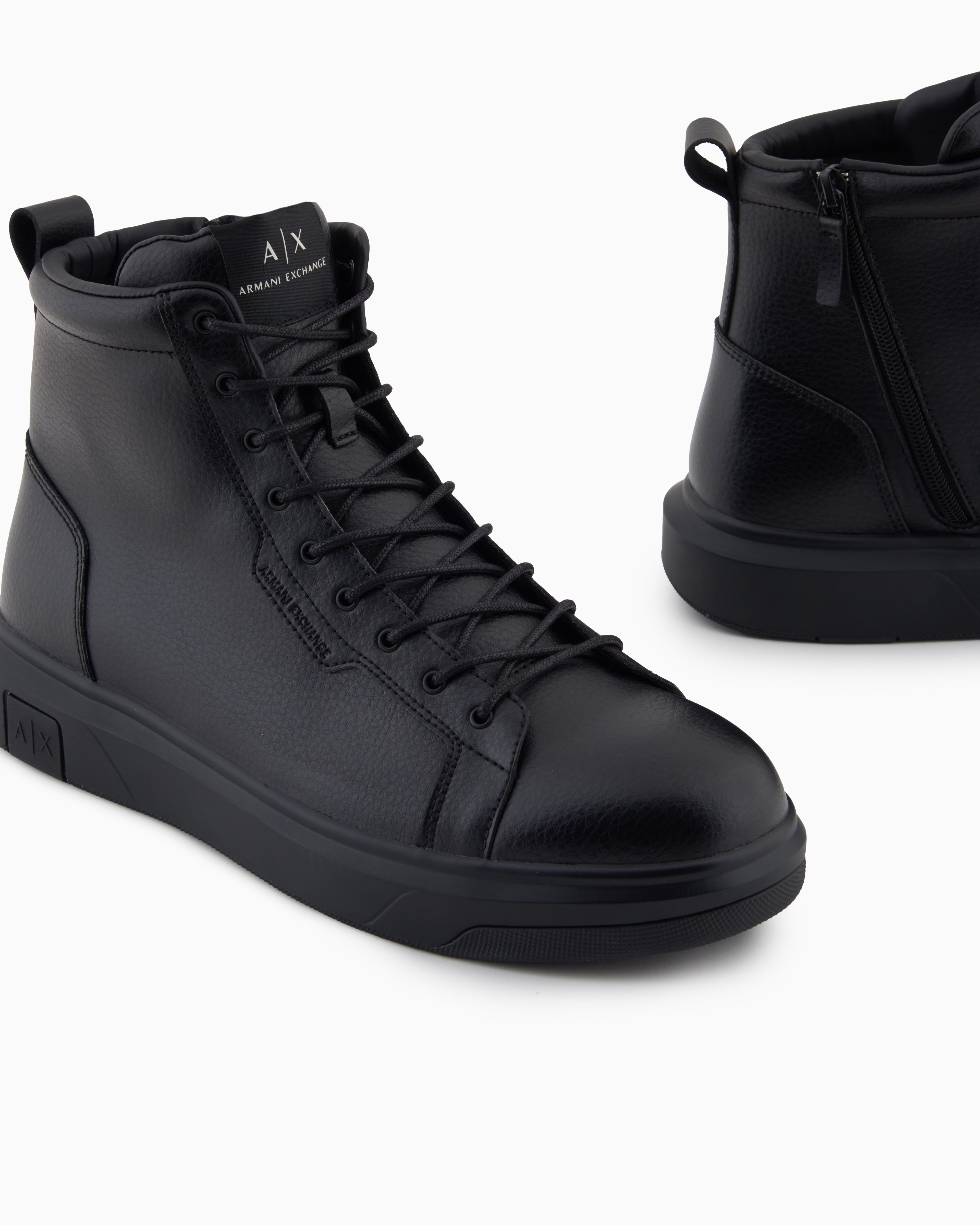 レースアップショートブーツ | Armani Exchange