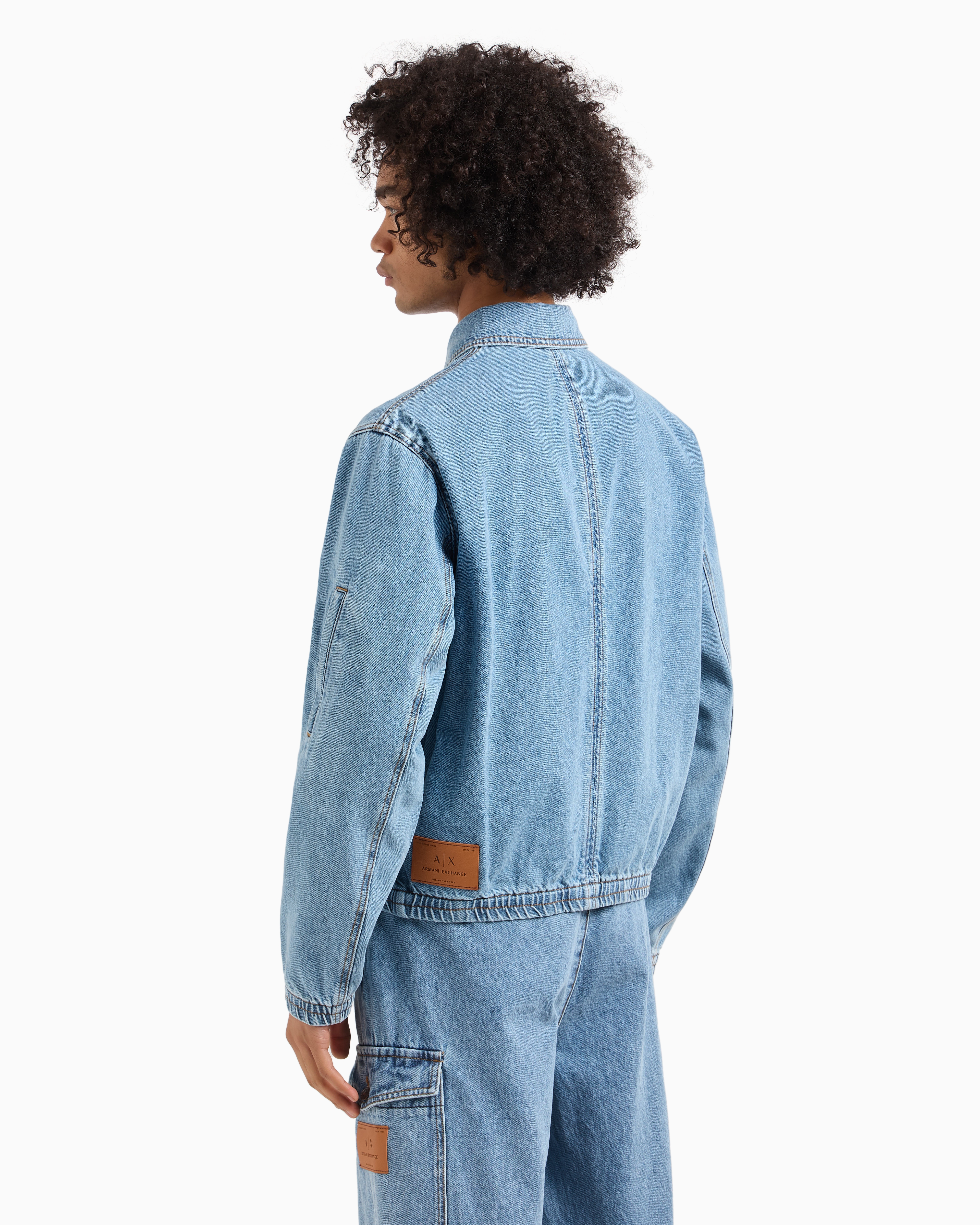 Denim Bomber Jacket