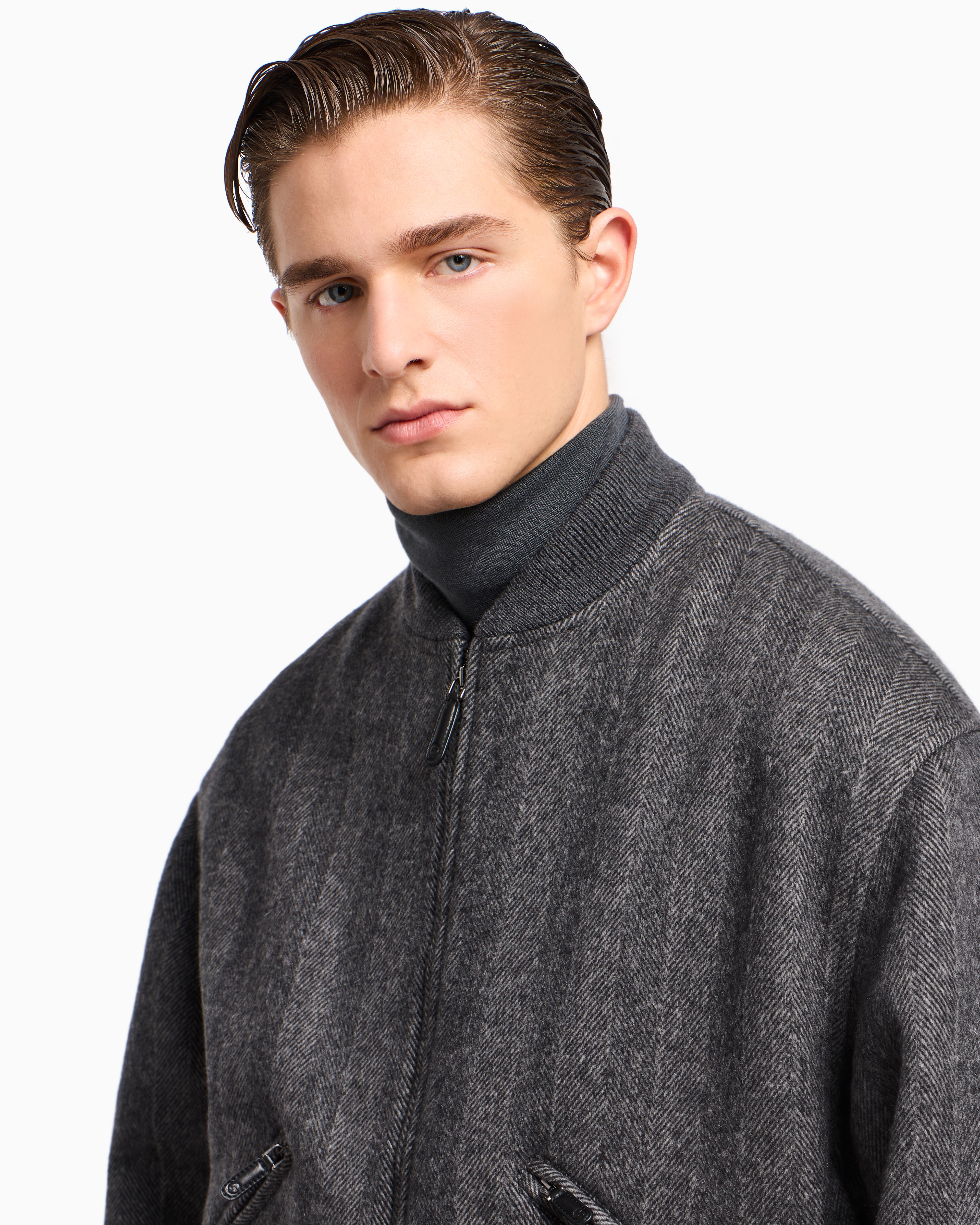 カシミア ボンバージャケット | Giorgio Armani