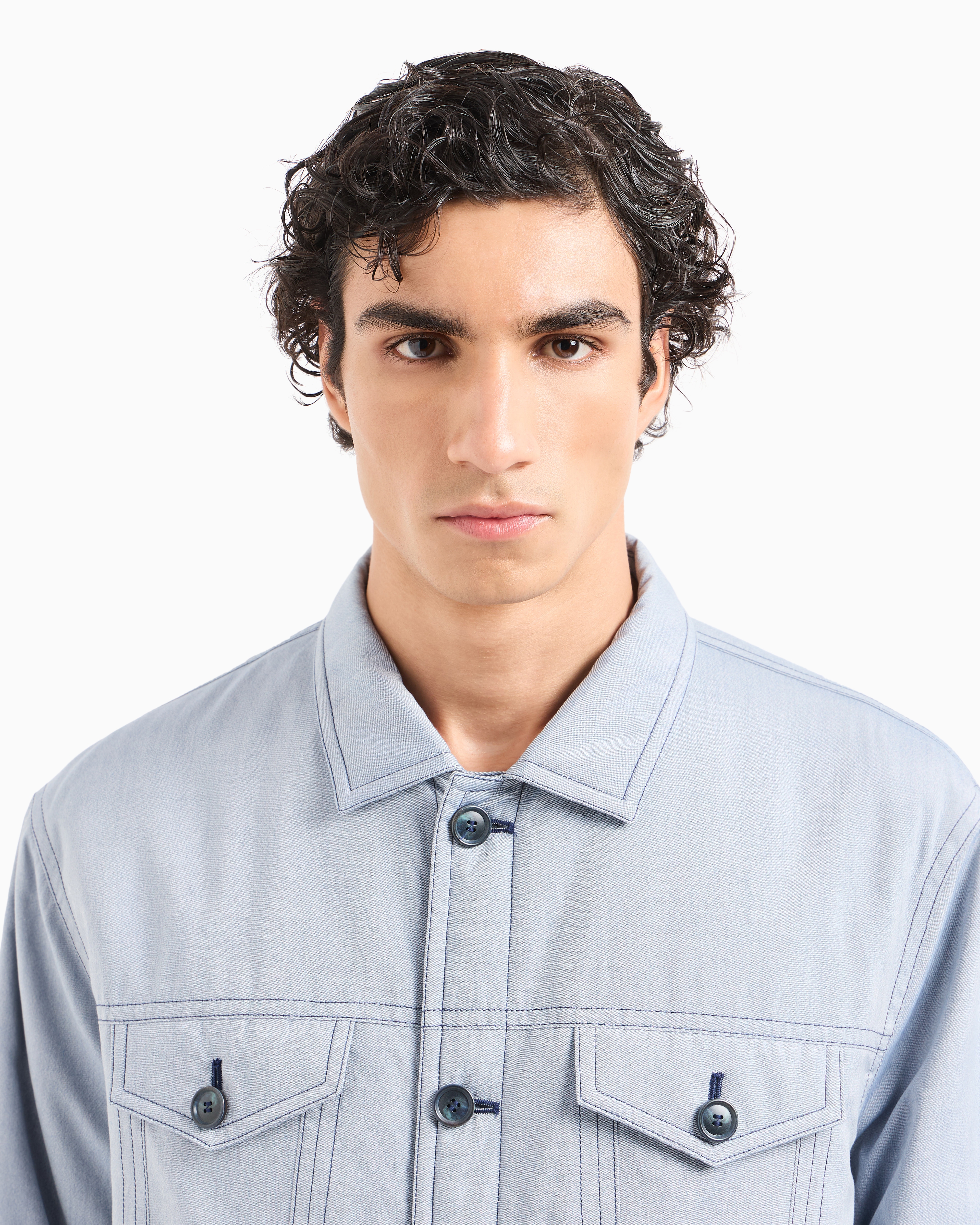 ブルゾン シルクキャンバス | Giorgio Armani