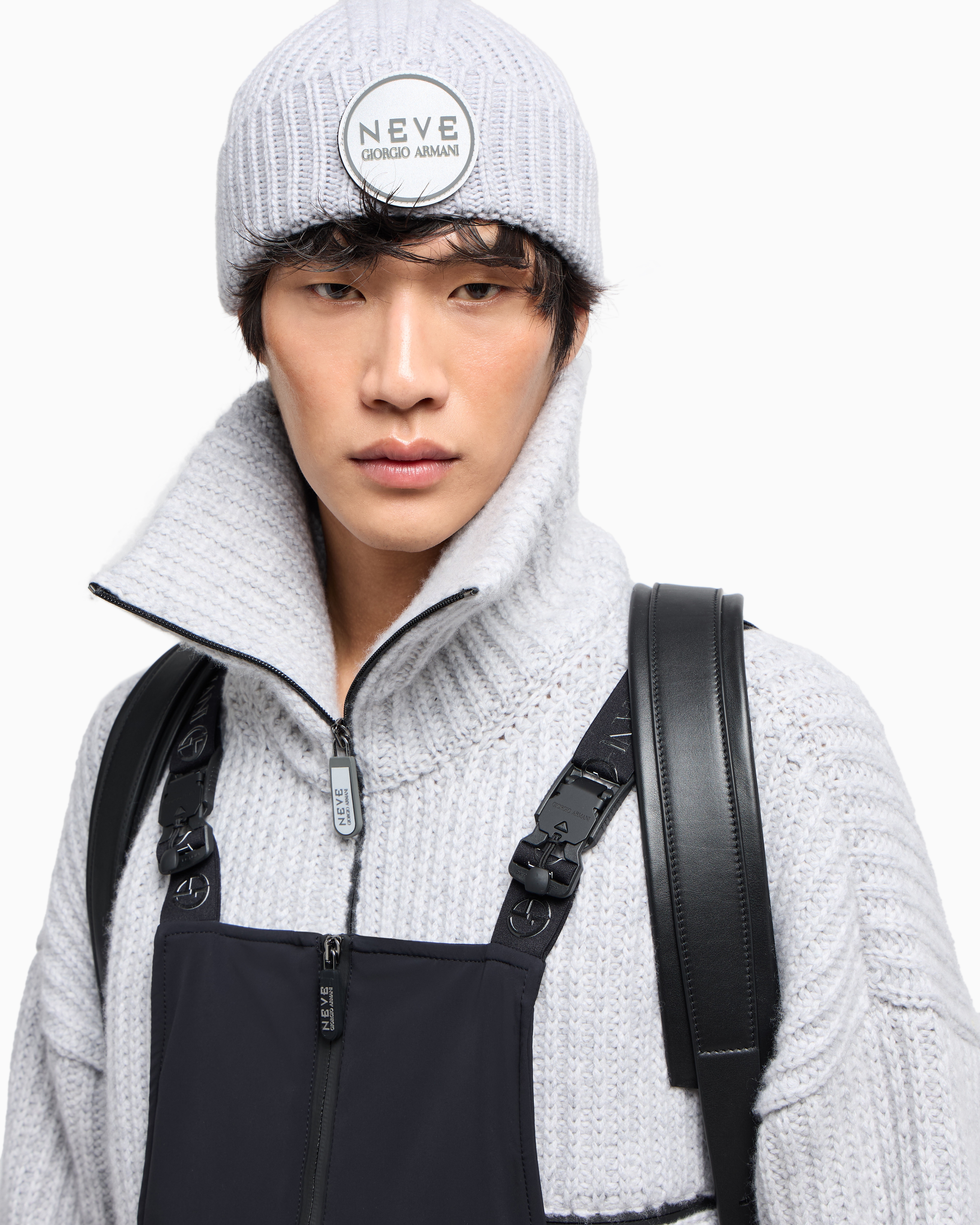 Giorgio Armani Beanies In Gray
