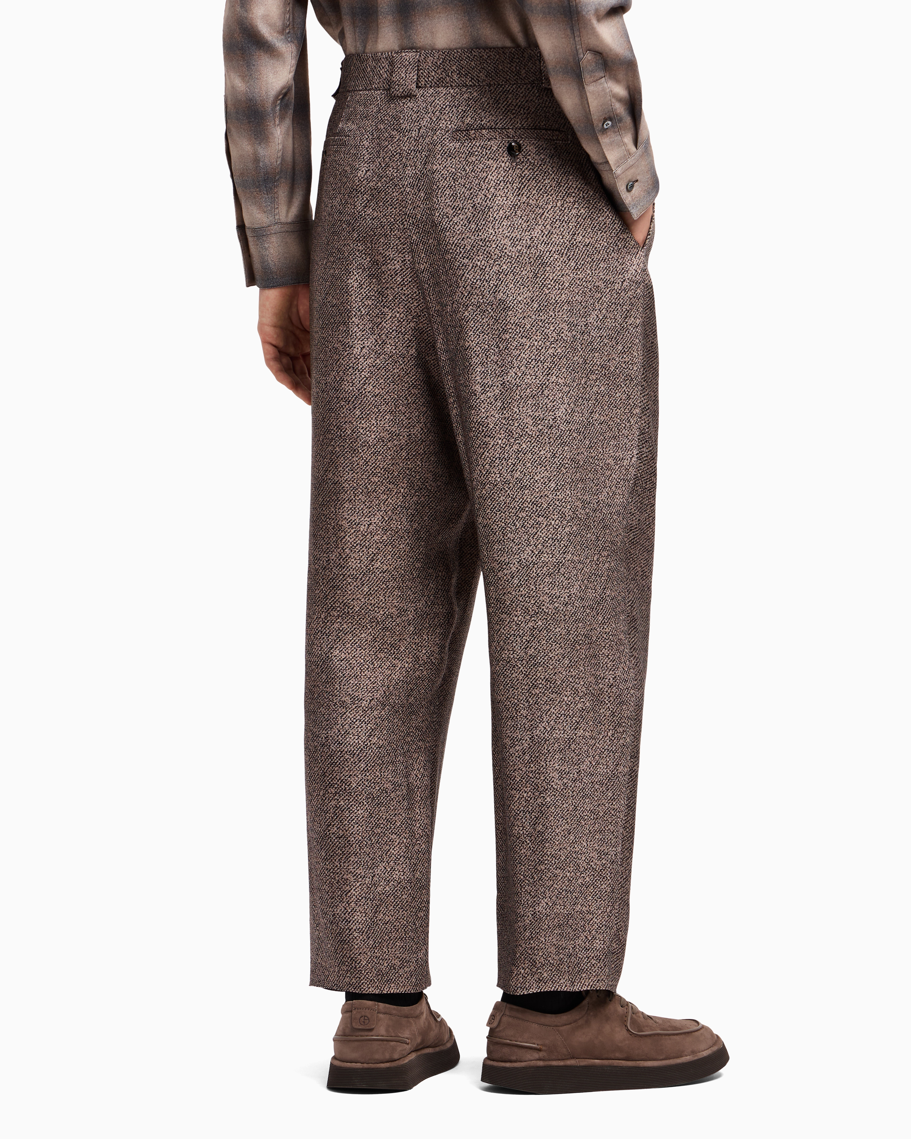 ARMANI COLLEZIONI　Summer Tweed Trousers ARMANI COLLEZIONI Summer Tweed Trousers