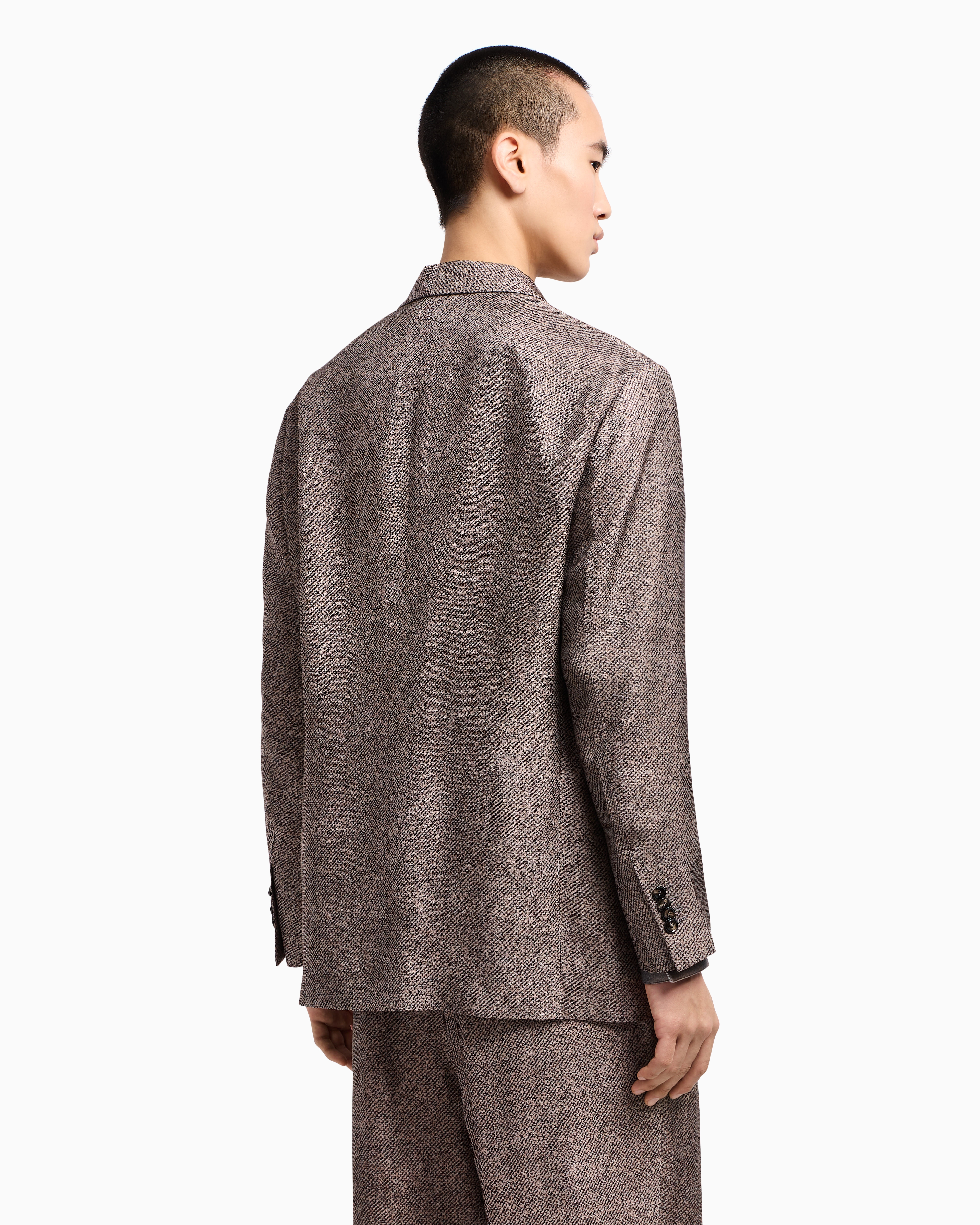 GIORGIO ARMANI uponライン2017ジャガードジャケット EMPORIO ARMANI - GIORGIO ARMANI ジョルジオアルマーニ 23SS