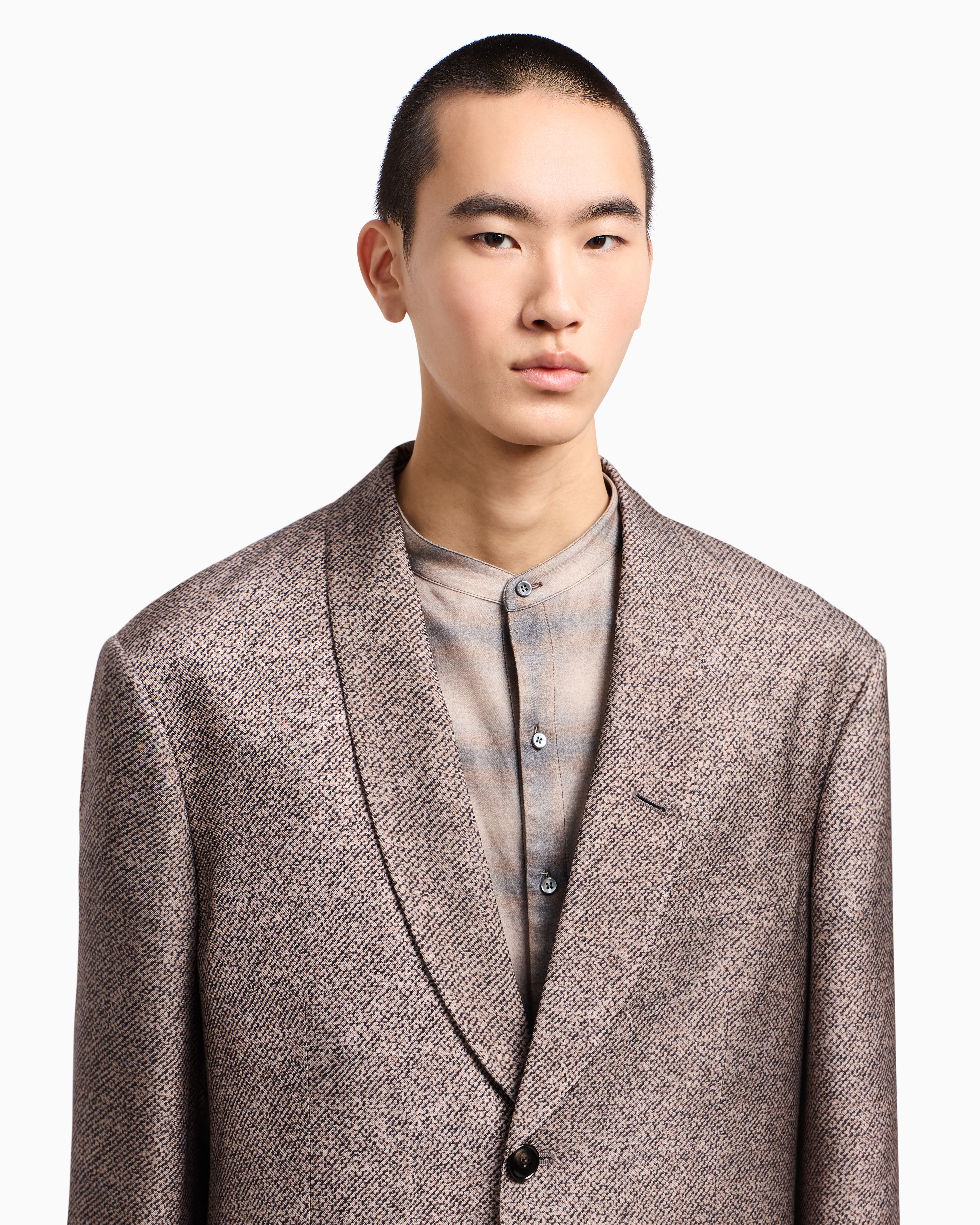 GIORGIO ARMANI uponライン2017ジャガードジャケット undefined