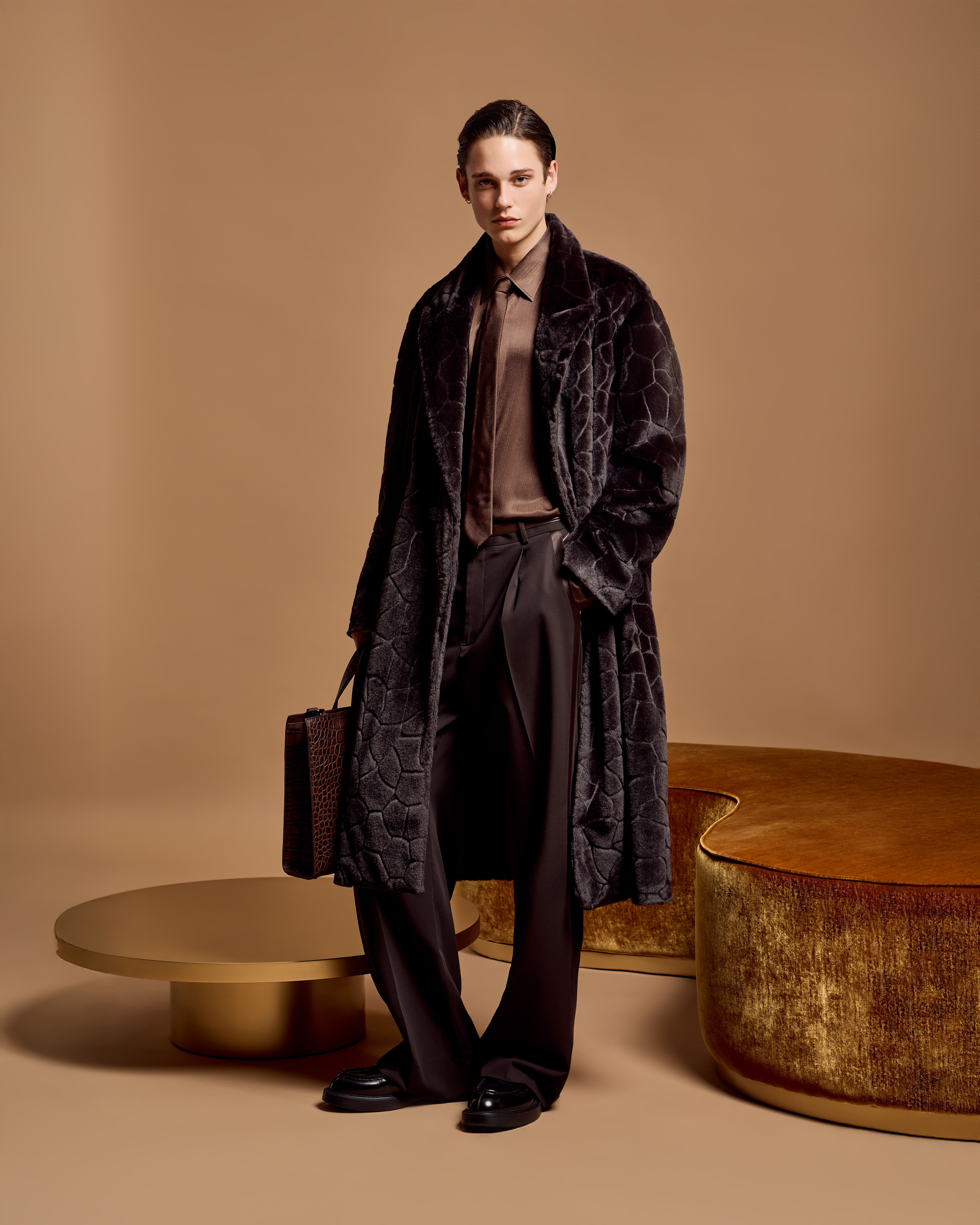 裏起毛 暖かコート@アルマーニ　クリーニング済 undefined