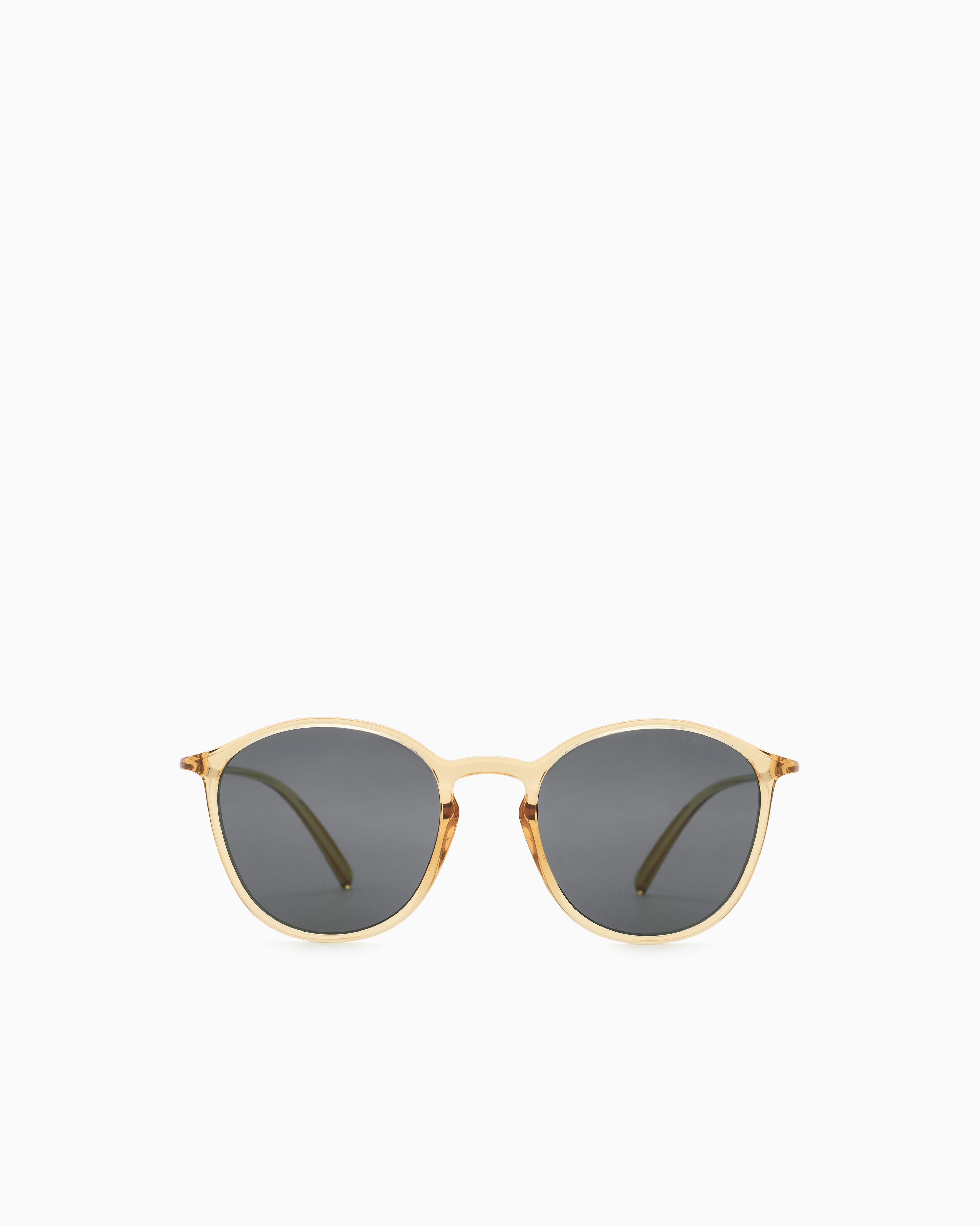 Giorgio Armani Men's Yellow Panto Sunglasses