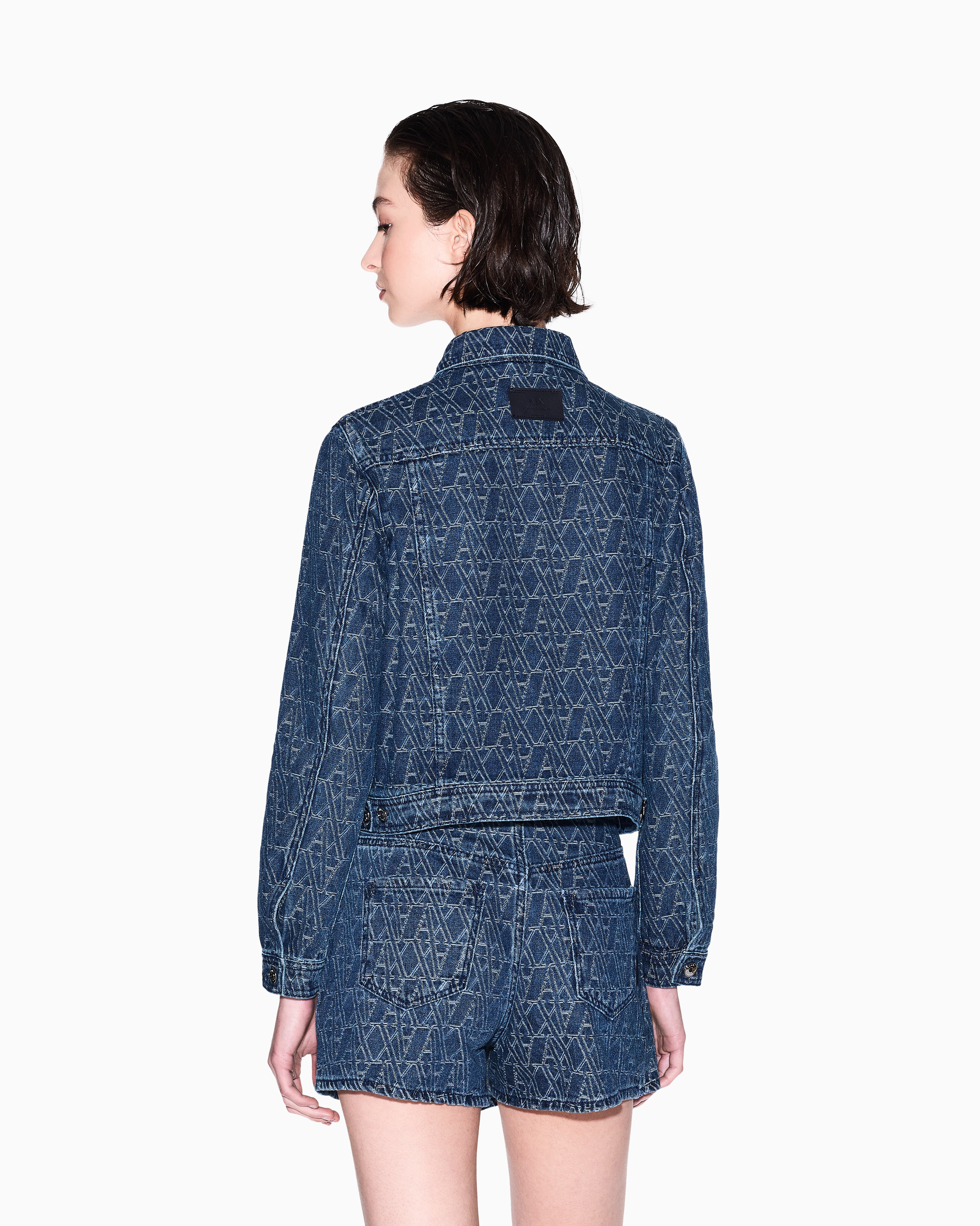 ジャケット・アウター amecajimax L/S EMBOSSING DENIM JACKET/エンボス デニムジャケット