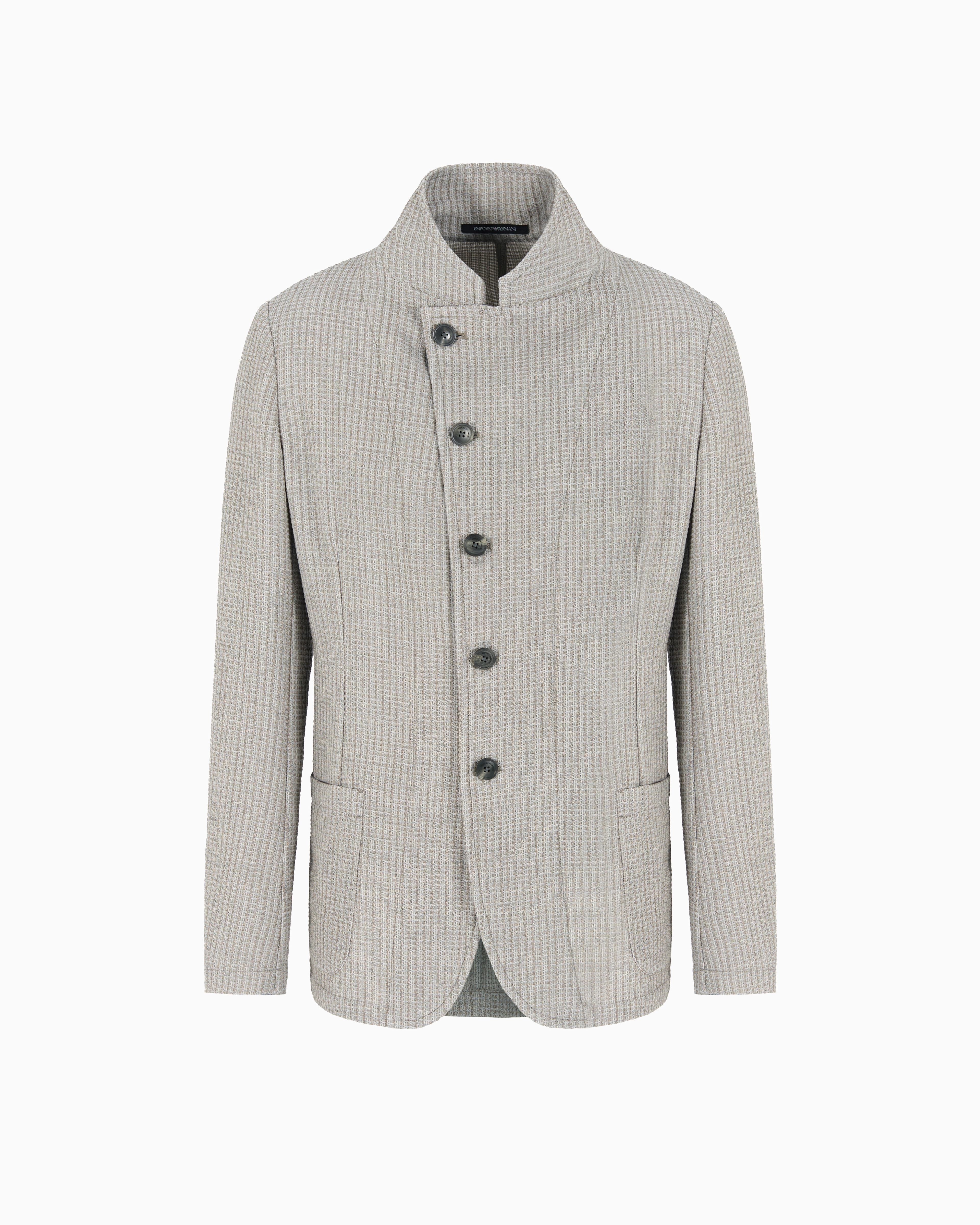 EMPORIO ARMANI】NO COLLAR JACKET 281T EMPORIO ARMANI】NO COLLAR