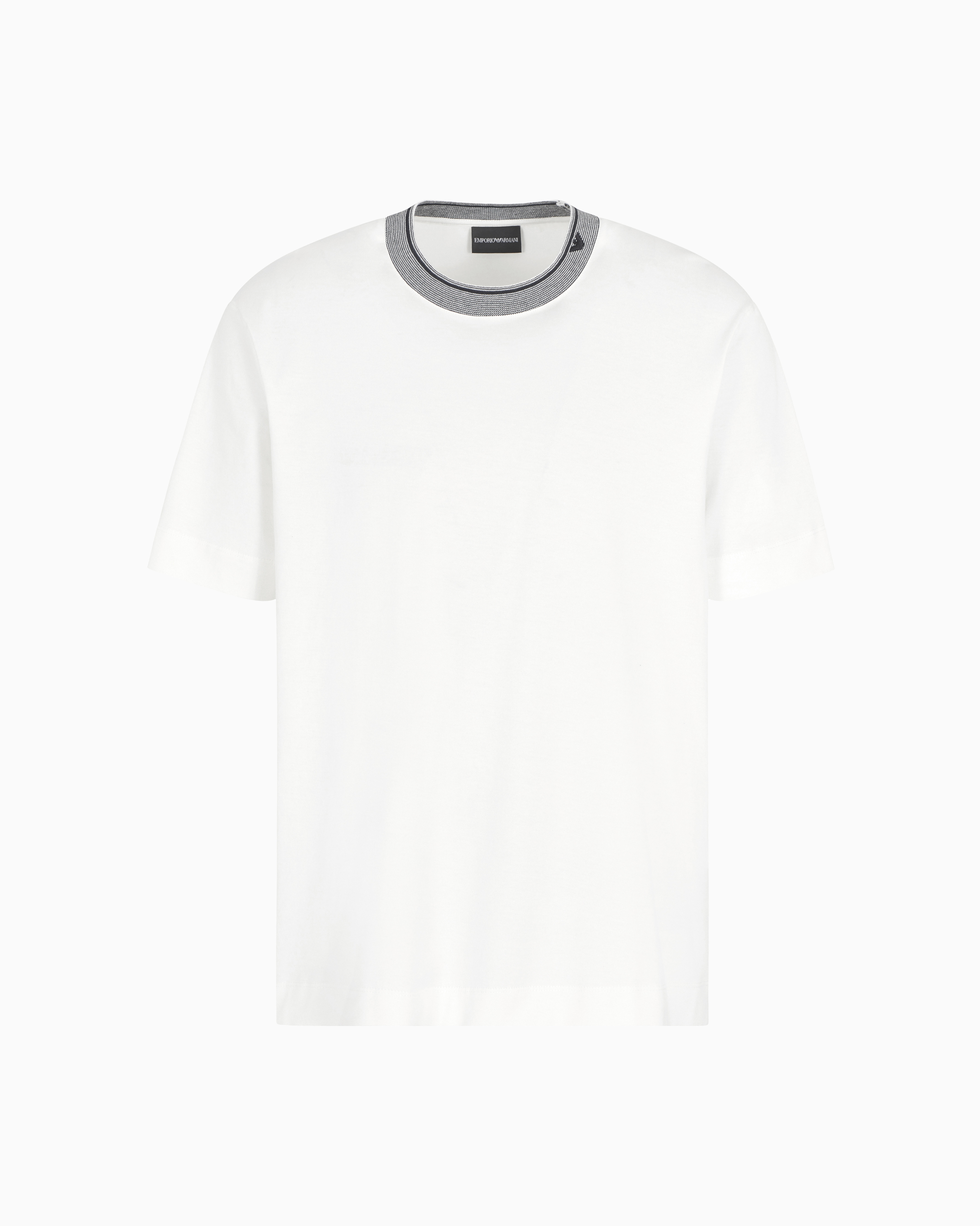 Tシャツ・カットソー EMPORIO ARMANI Men T-shirt White EM000853AF12926 U0003 EM000853_AF12926_U0003_F_SS202