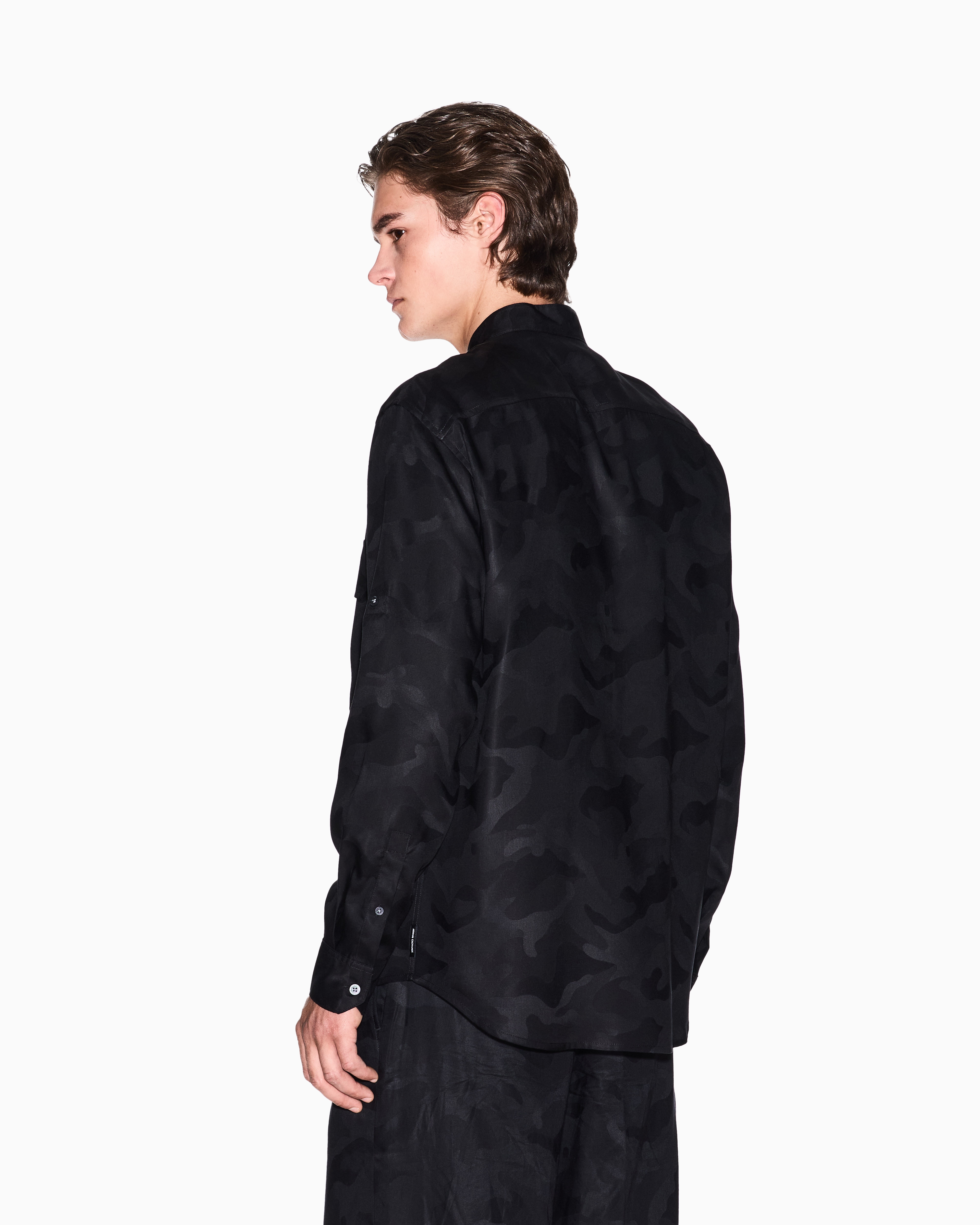 Comfort fit shirt lyocell