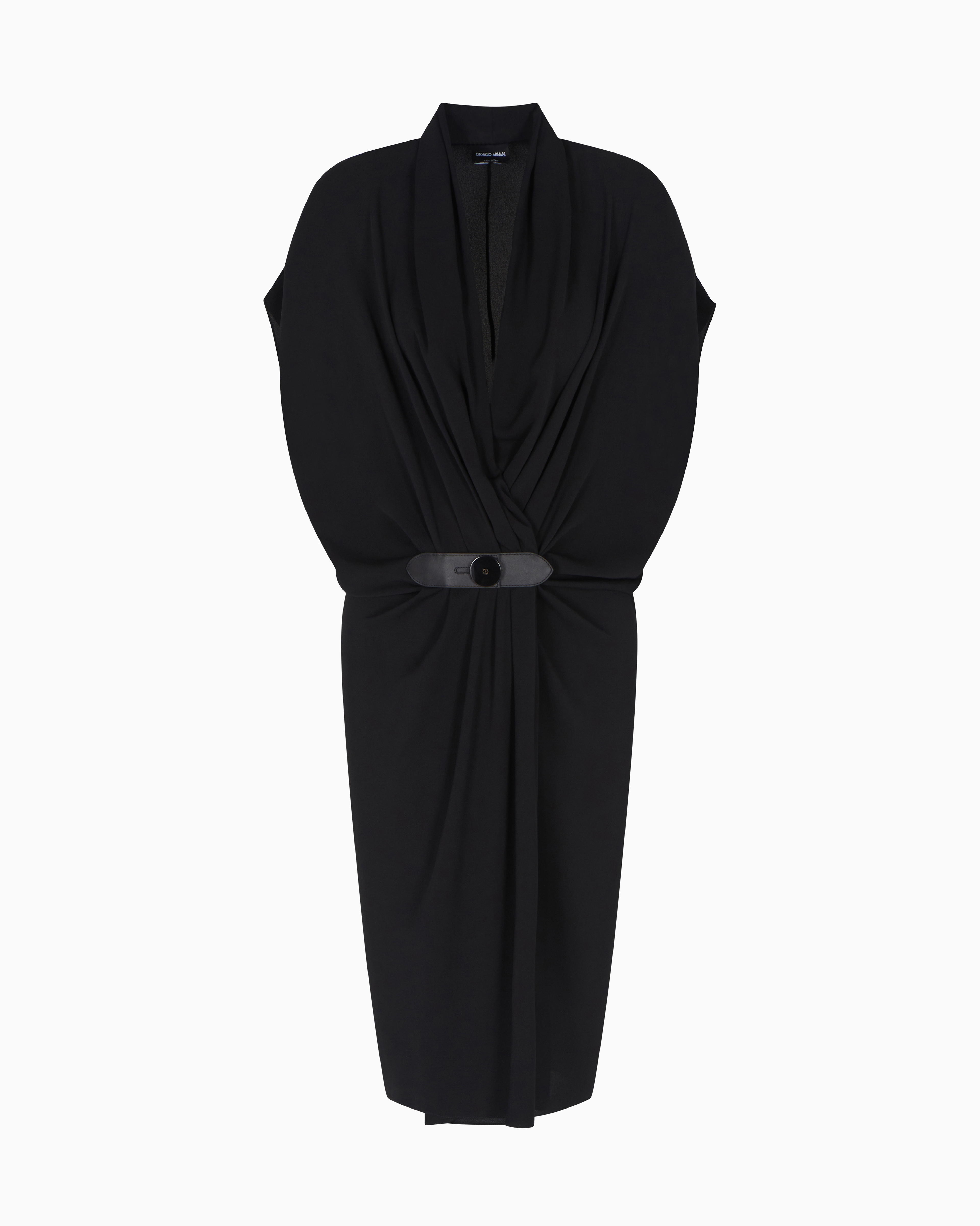 【GIORGIO ARMANI】イタリア製　38 ワンピース　ドレス　上品 GIORGIO ARMANI】イタリア製 38 ワンピース ドレス 上品 GIORGIO