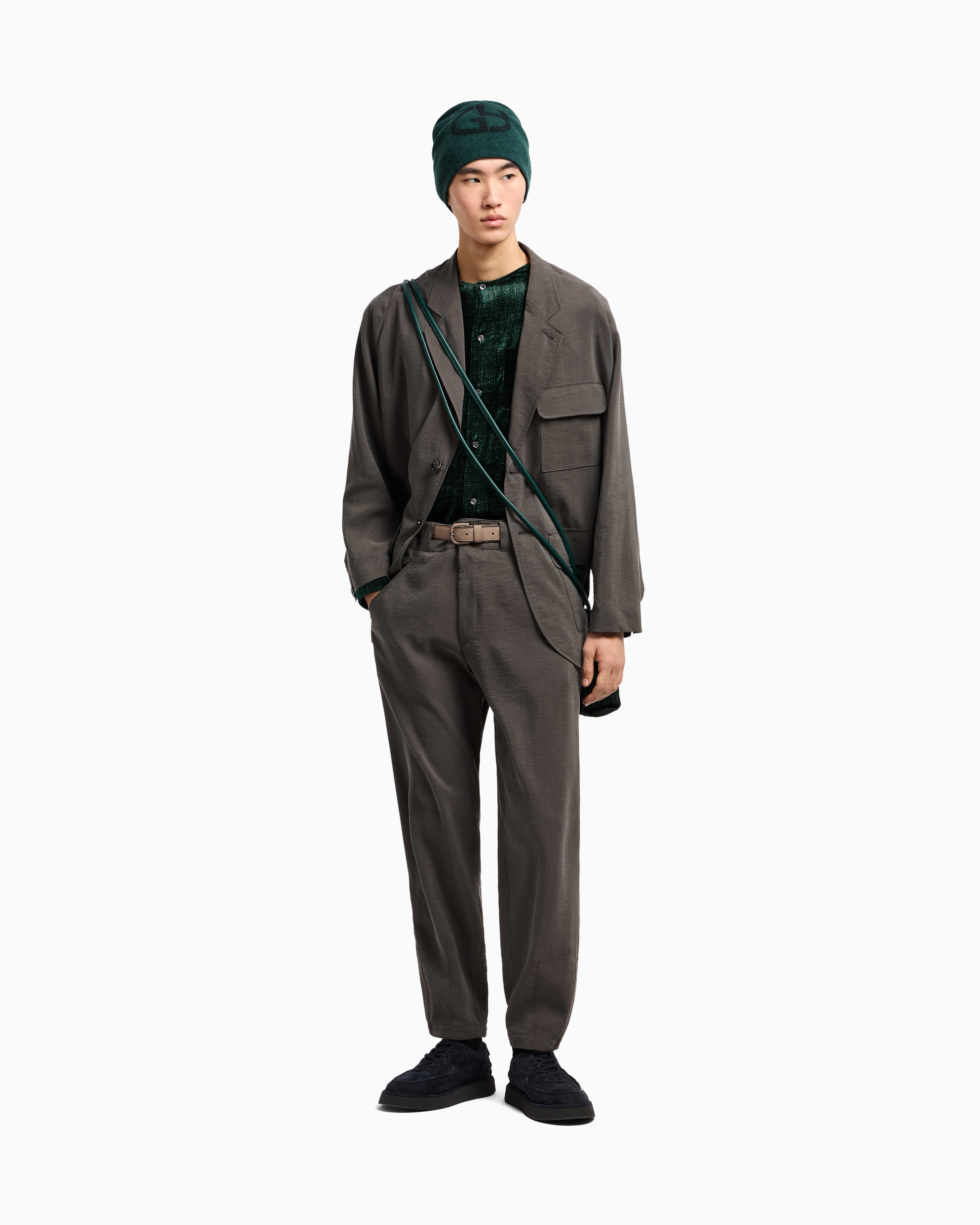 GIORGIO ARMANI　ジャケット VINTAGE Giorgio Armani Sport Coat Men 42 Blue Double
