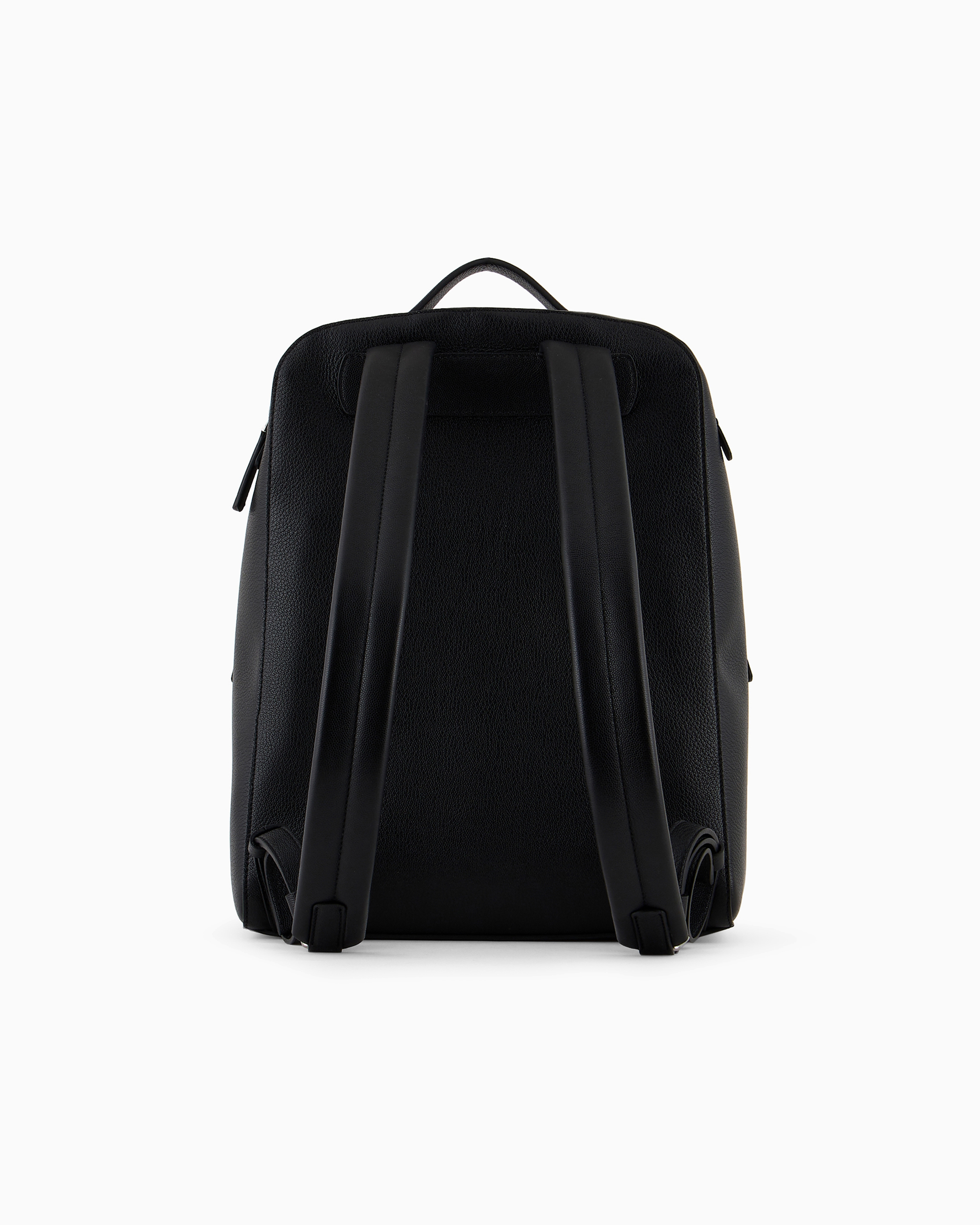 Round leather backpack | Giorgio Armani