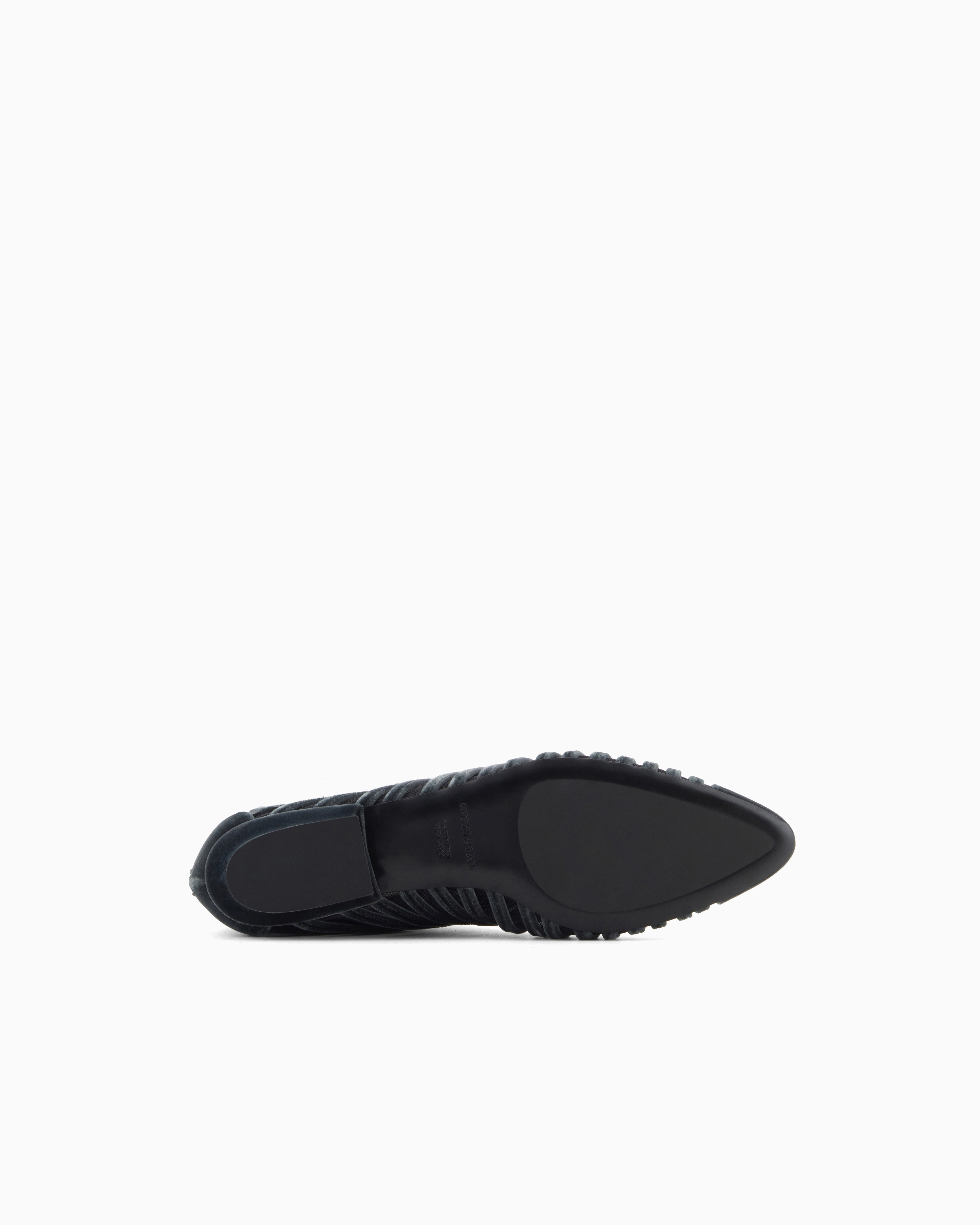 Giorgio Armani Booties In Gray