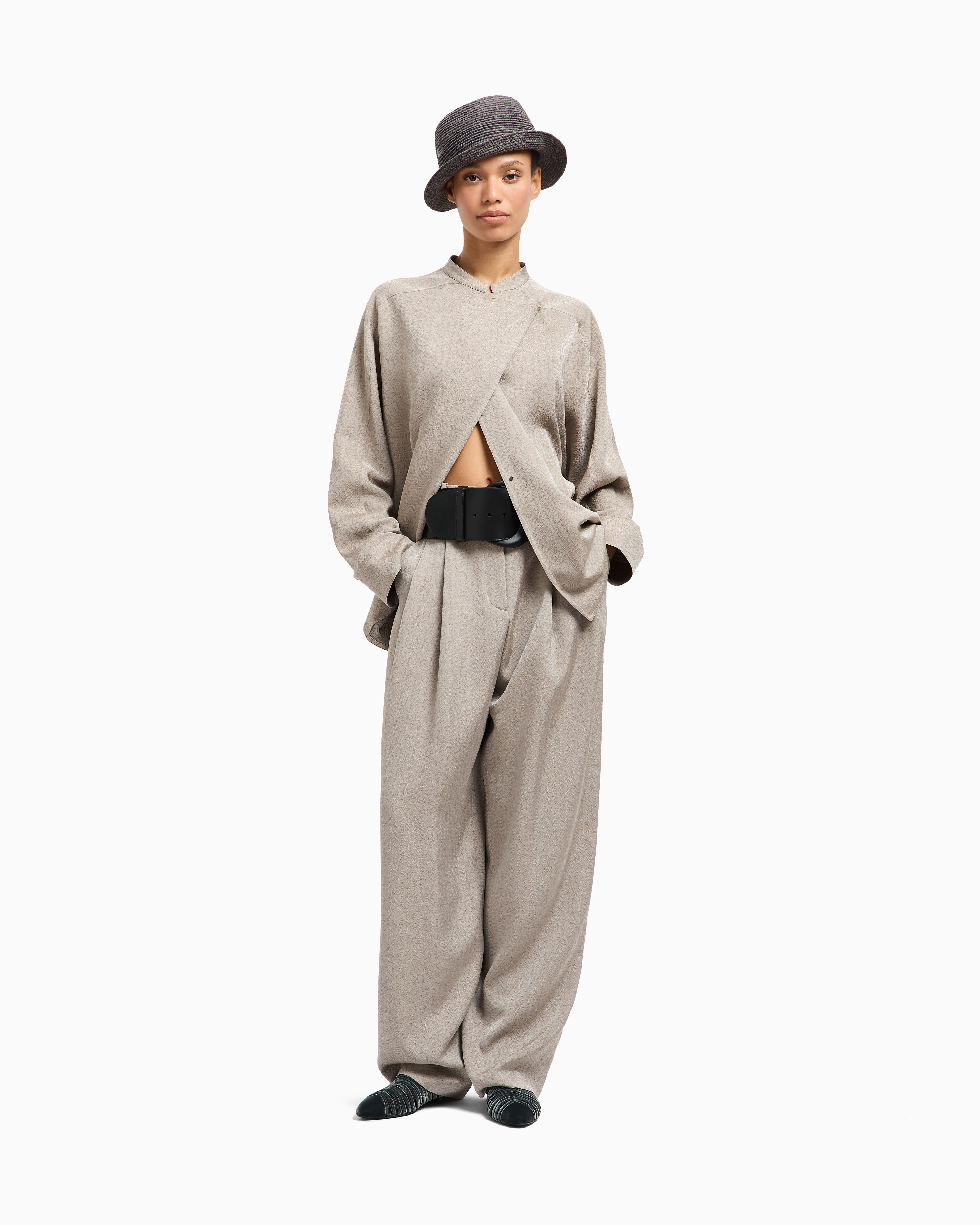 アルマーニ ARMANI レディース ブラウス L〜XL 長袖 カシュクール 楽天市場】アルマーニ（シャツ・ブラウス｜トップス