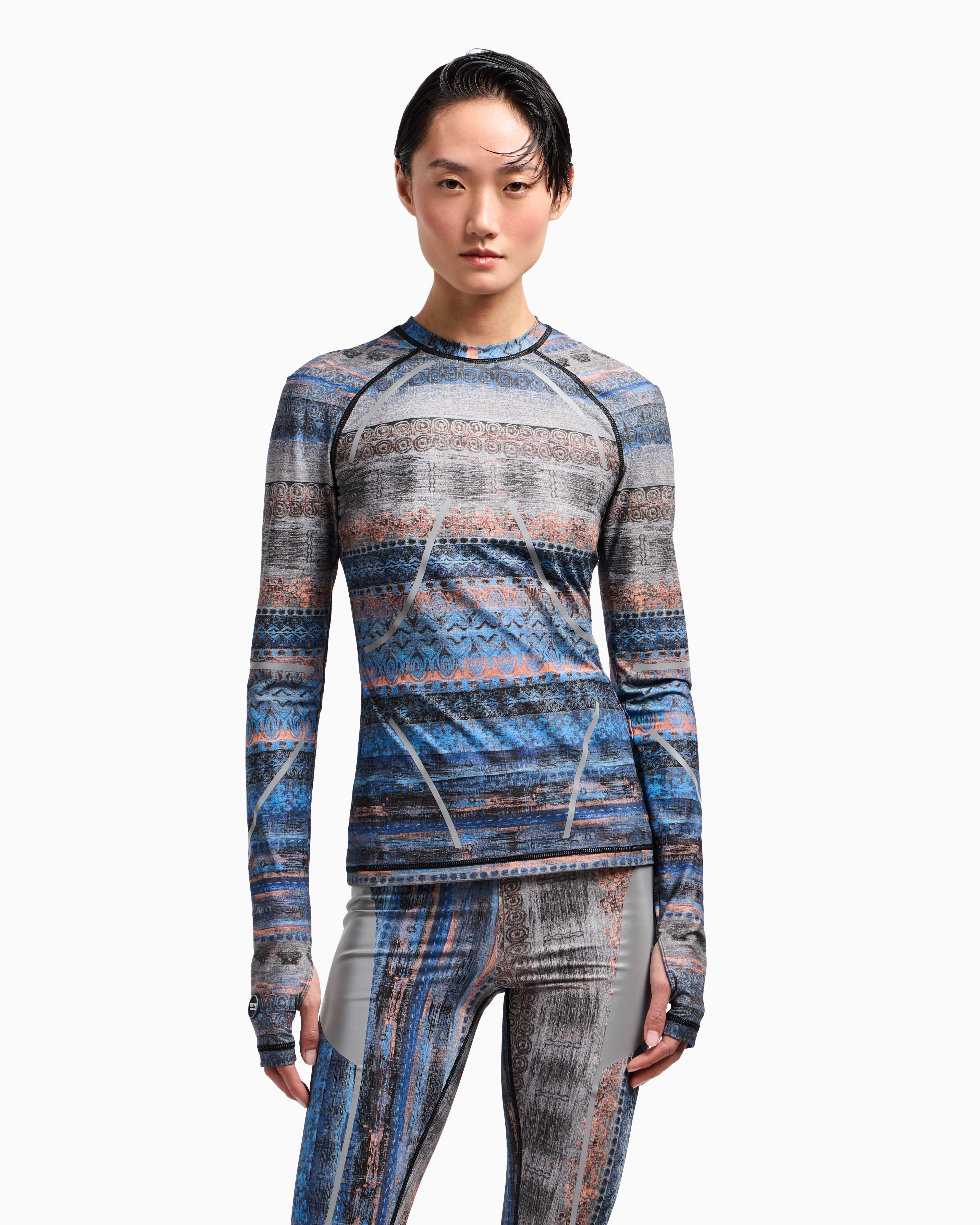 Giorgio Armani Technical Ski Underwear In Multi