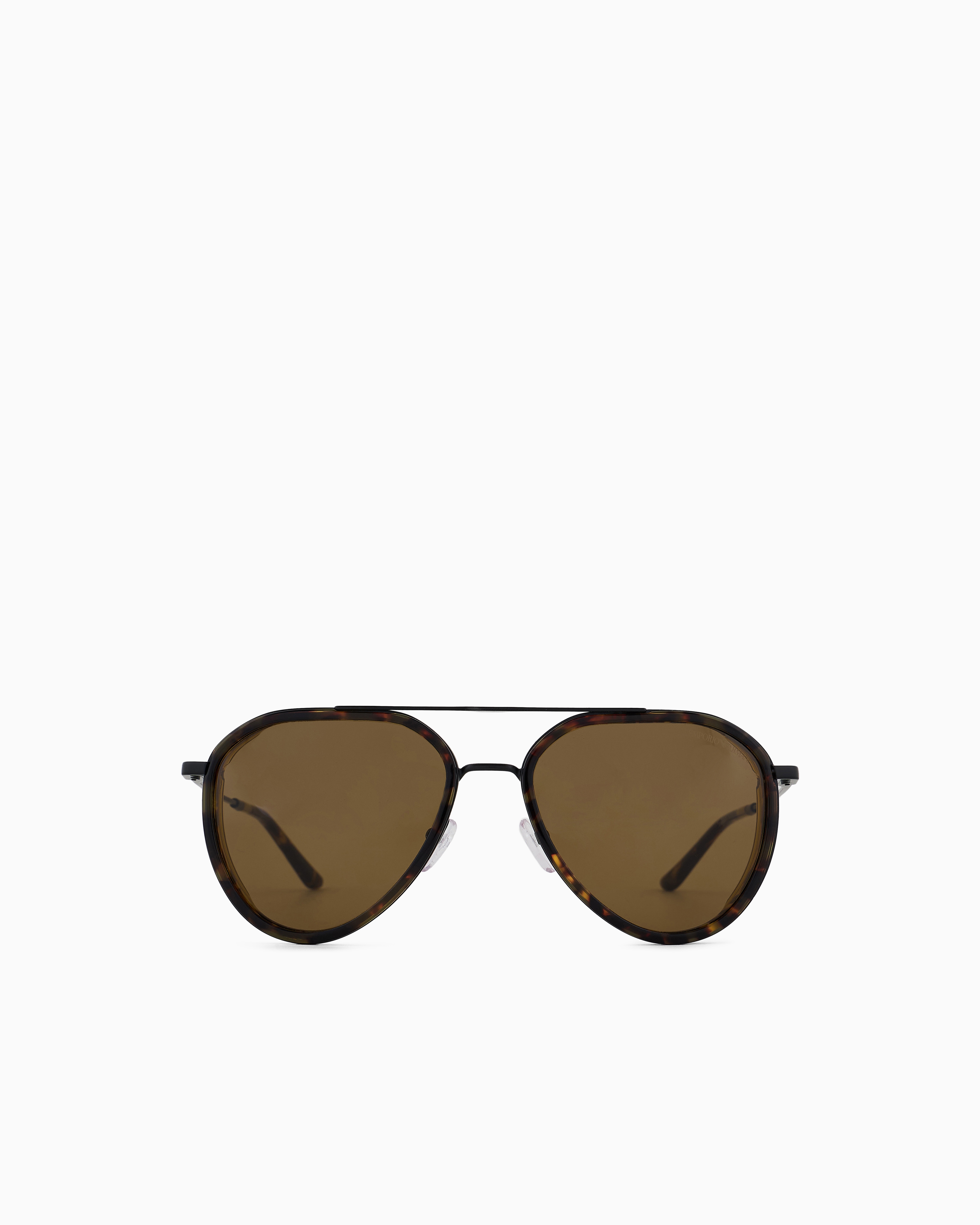 Emporio Armani - Men’s aviator sunglasses, Man, Yellow, Size: 56L