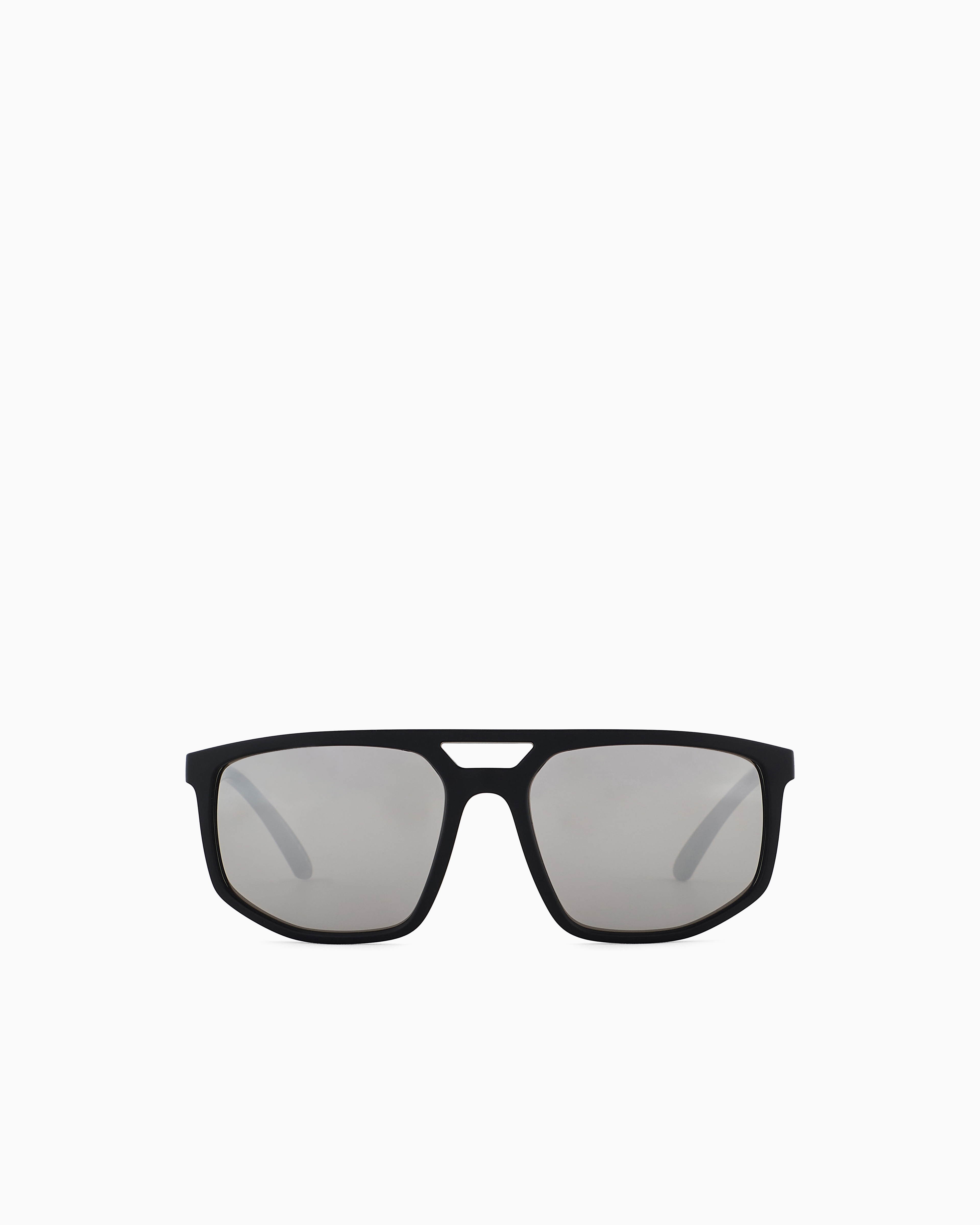 Emporio Armani - Men’s aviator sunglasses, Man, Black, Size: 58L