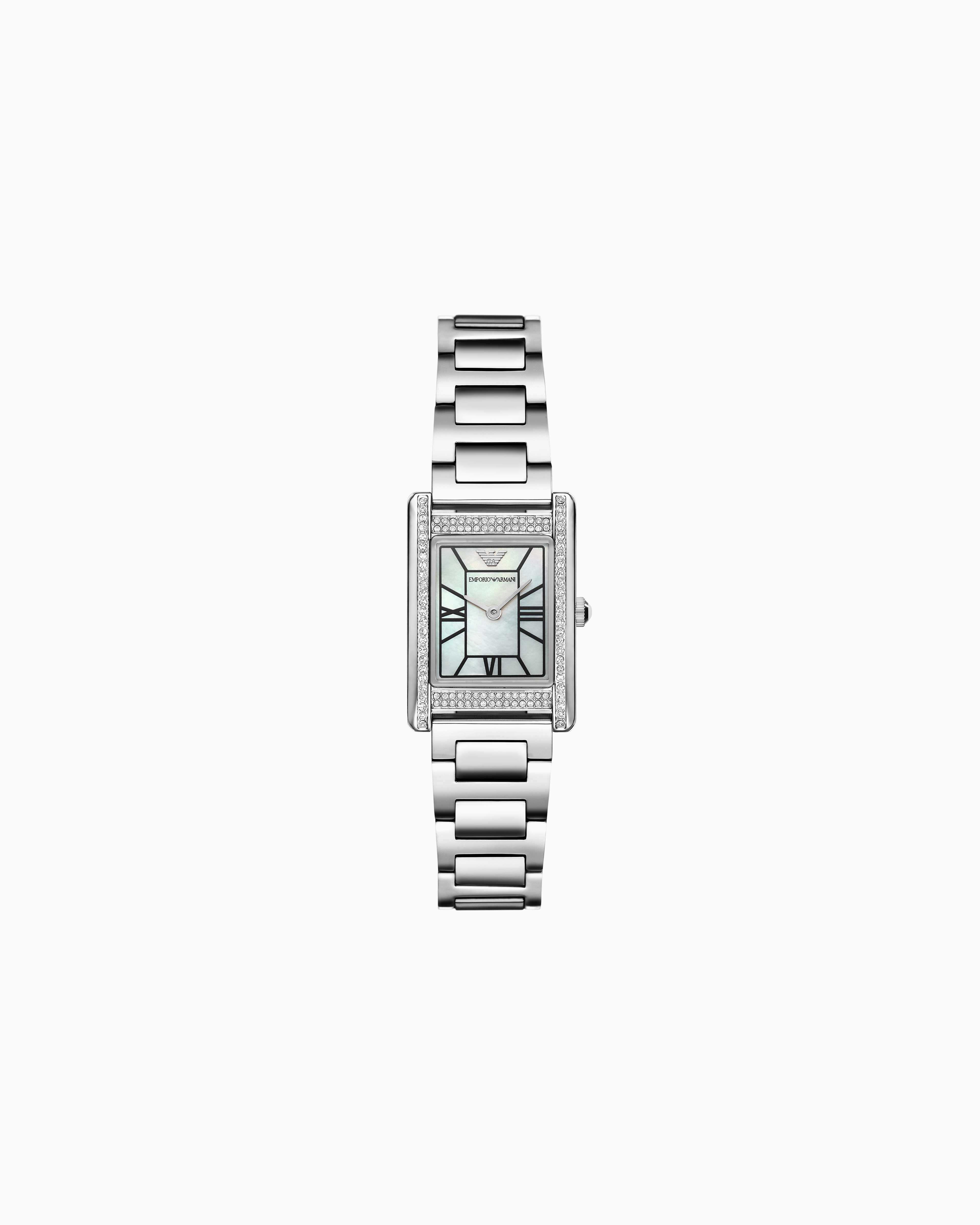 Emporio Armani -  Two-Hand Stainless Steel Watch, Woman, Multicoloured, Size: TU