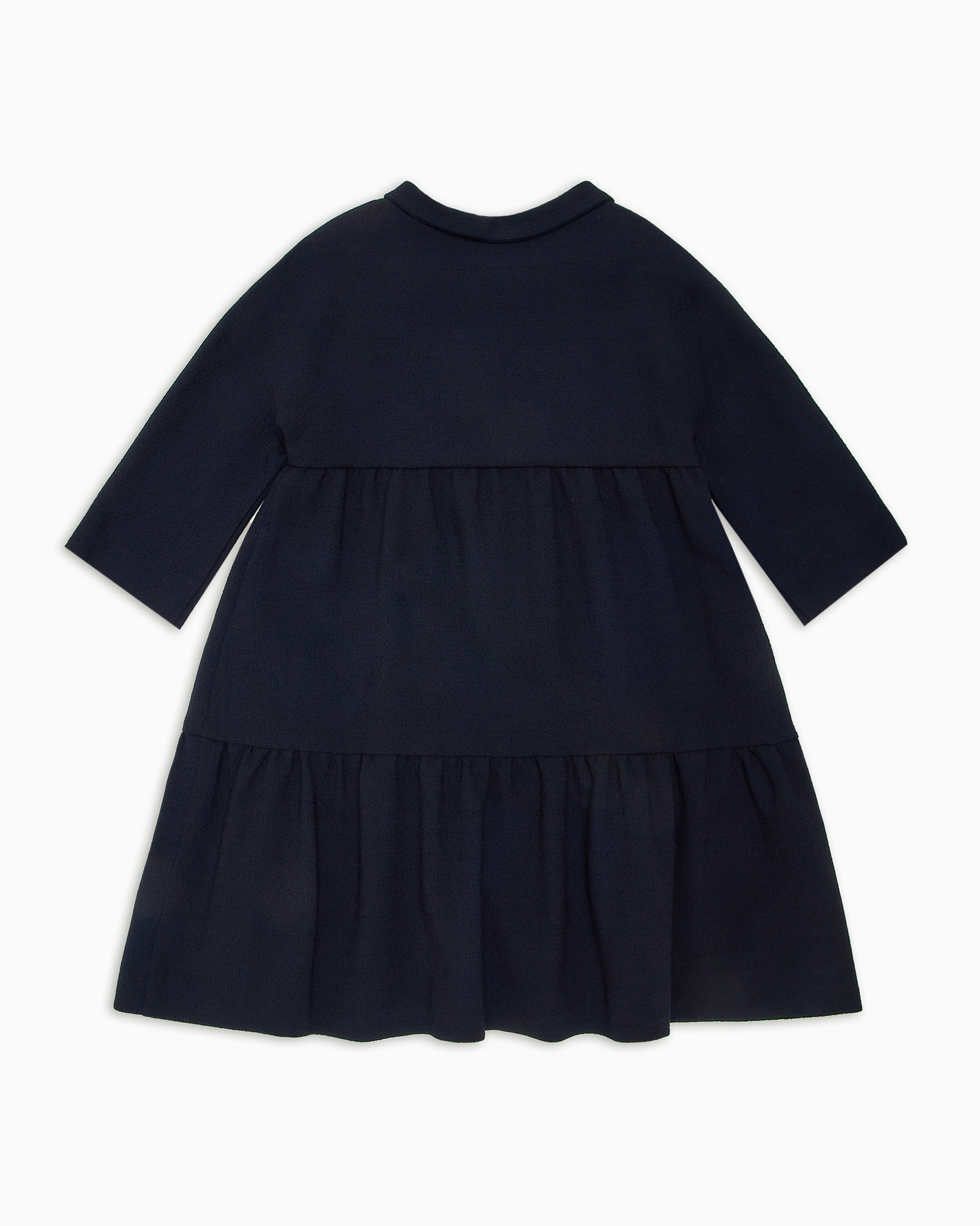 エンポリオ アルマーニ ジャカードレタリングジャージーフレアワンピース キッズ エンポリオ アルマーニ ジャカードレタリングジャージーフレア