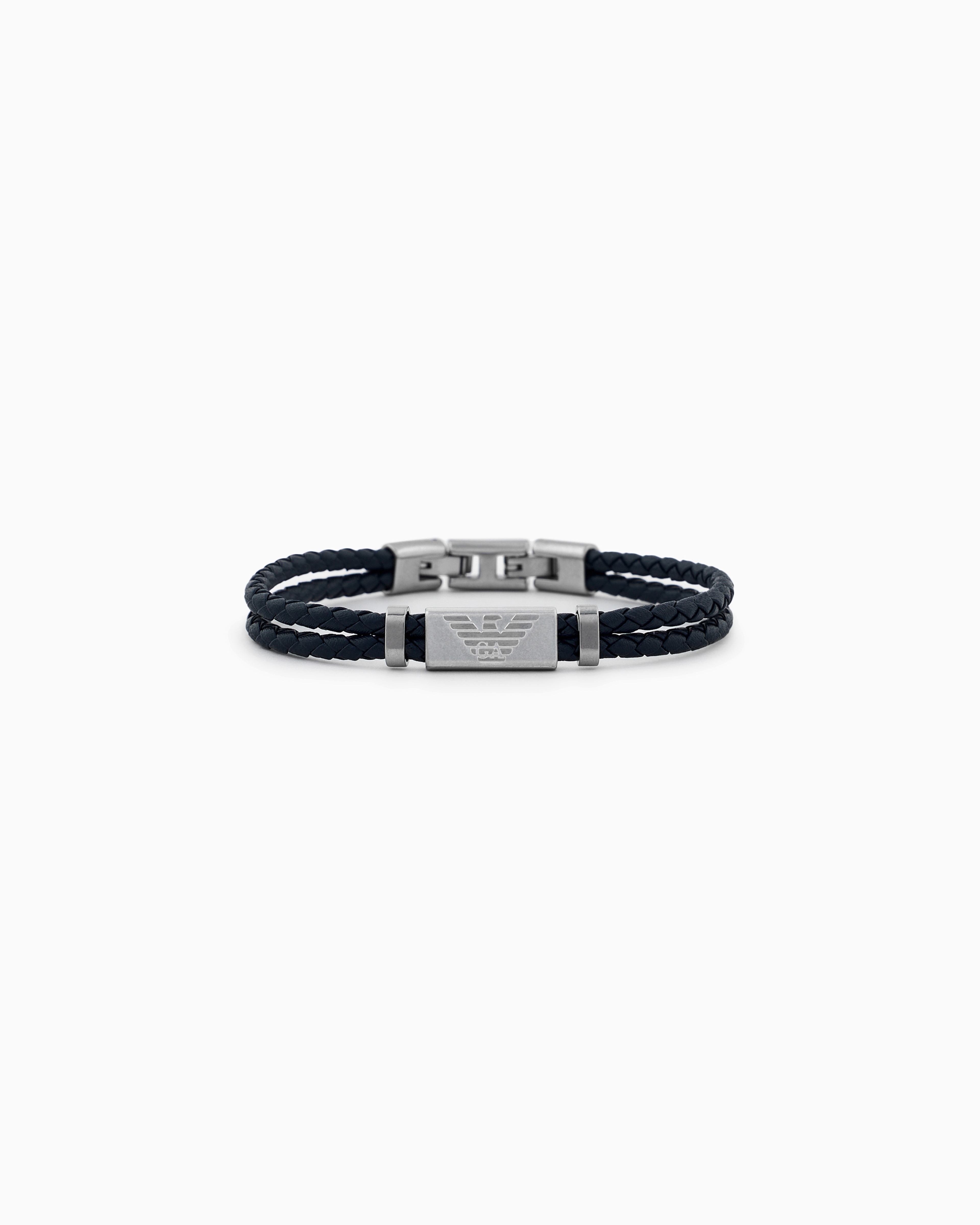Emporio Armani Multicolored Stainless Steel Id Bracelet