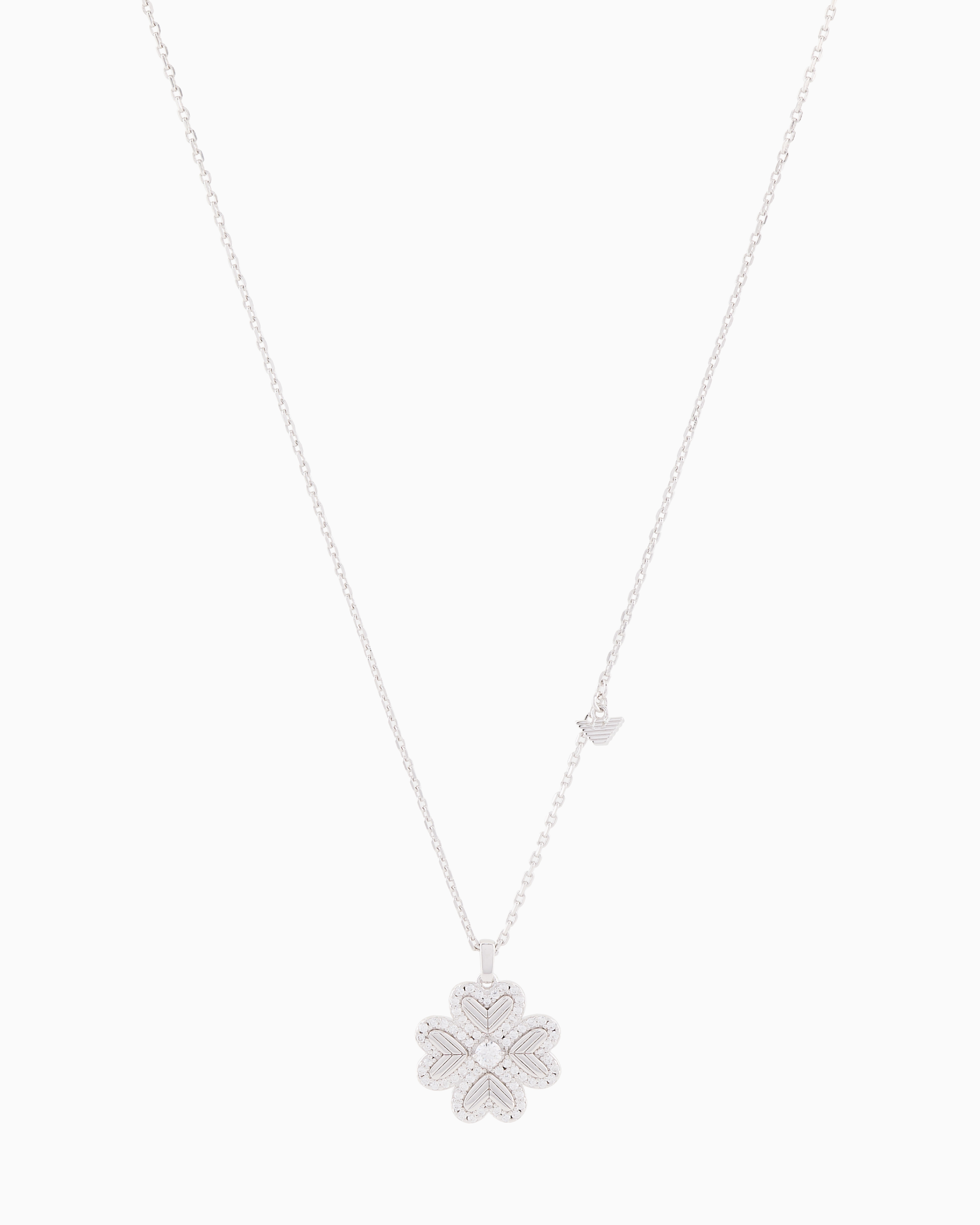 Emporio Armani Multicolored Sterling Silver Pendant Necklace