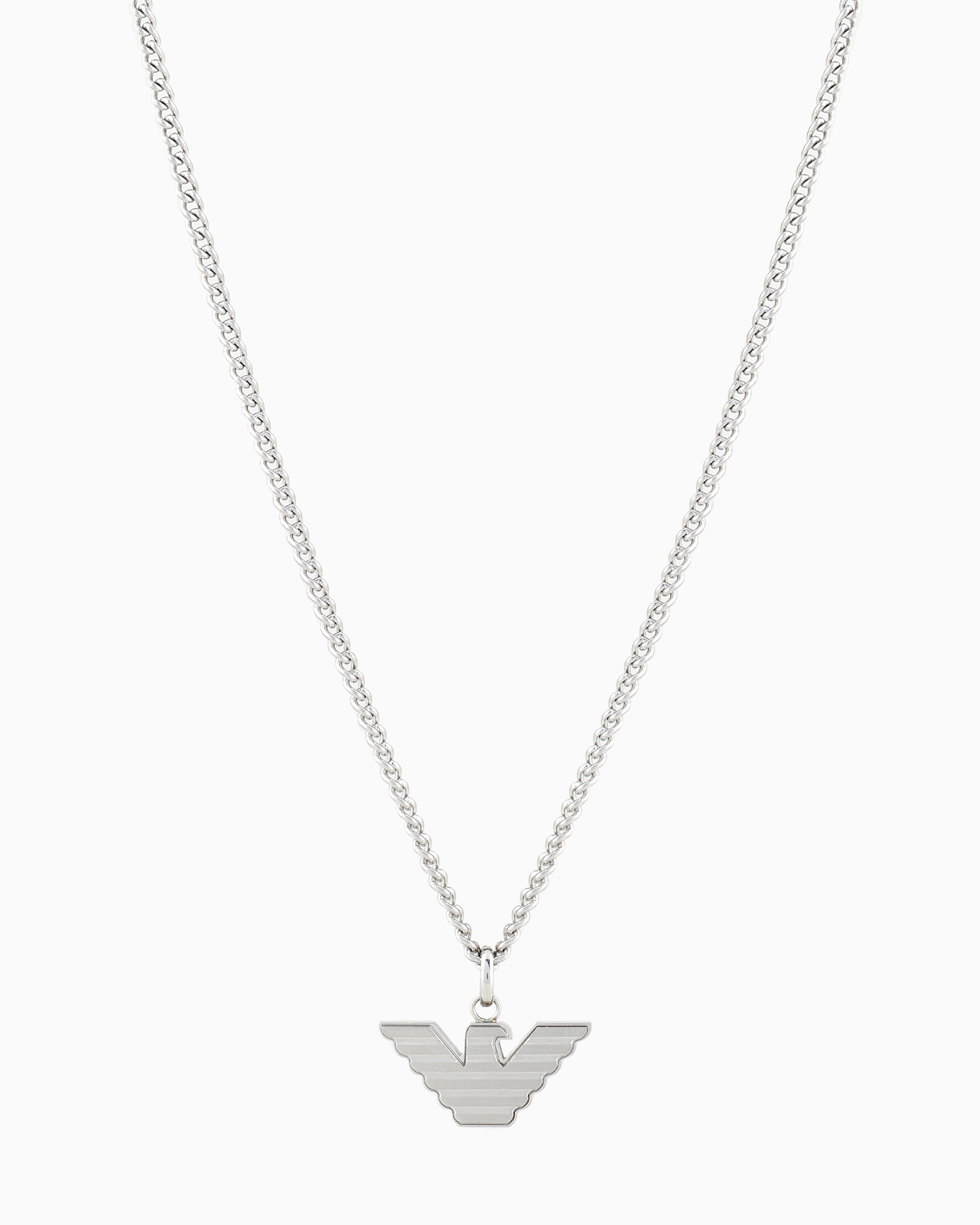 Emporio Armani Men's Multicolored Stainless Steel Pendant Necklace