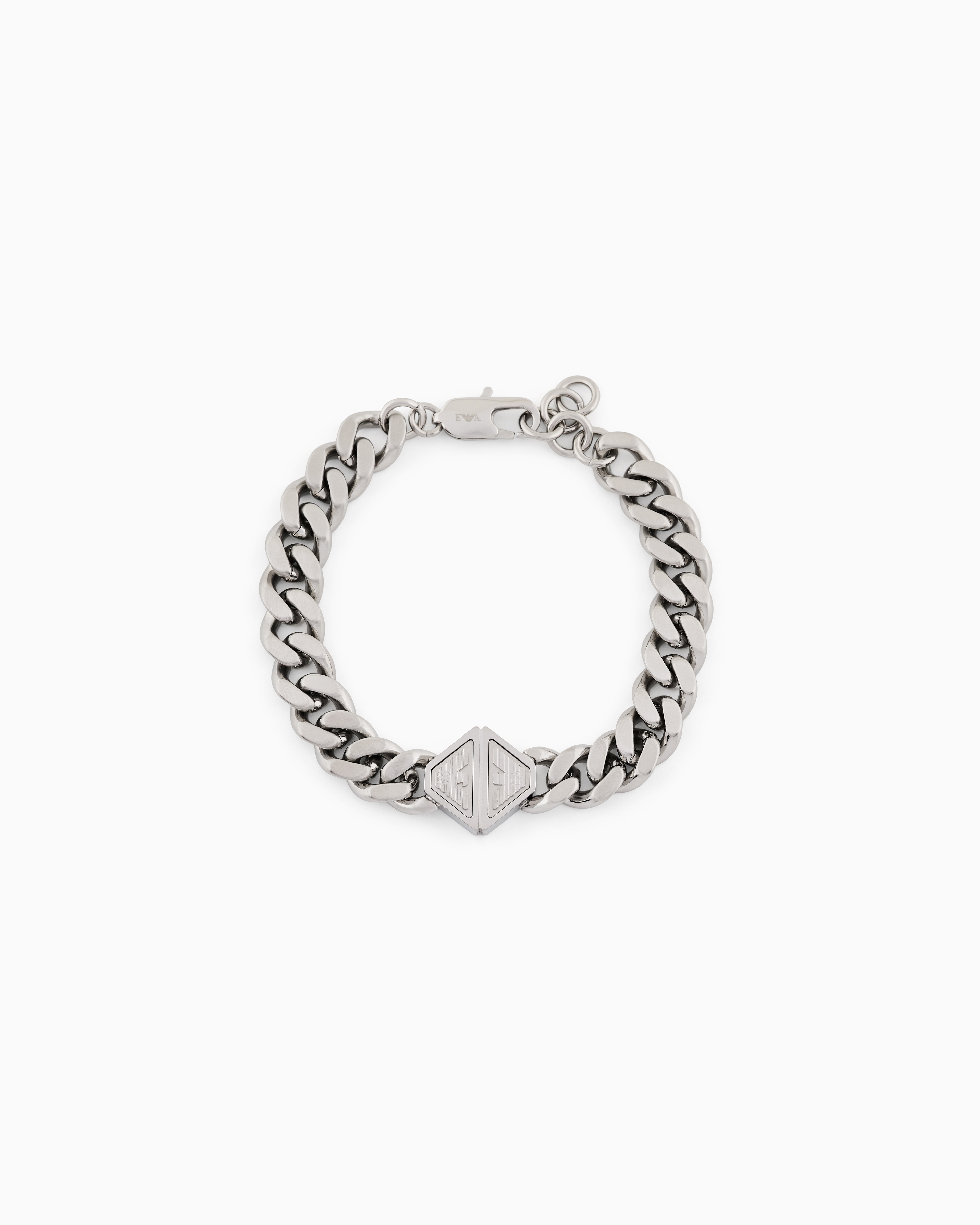 Emporio Armani Multicolored Stainless Steel Chain Bracelet