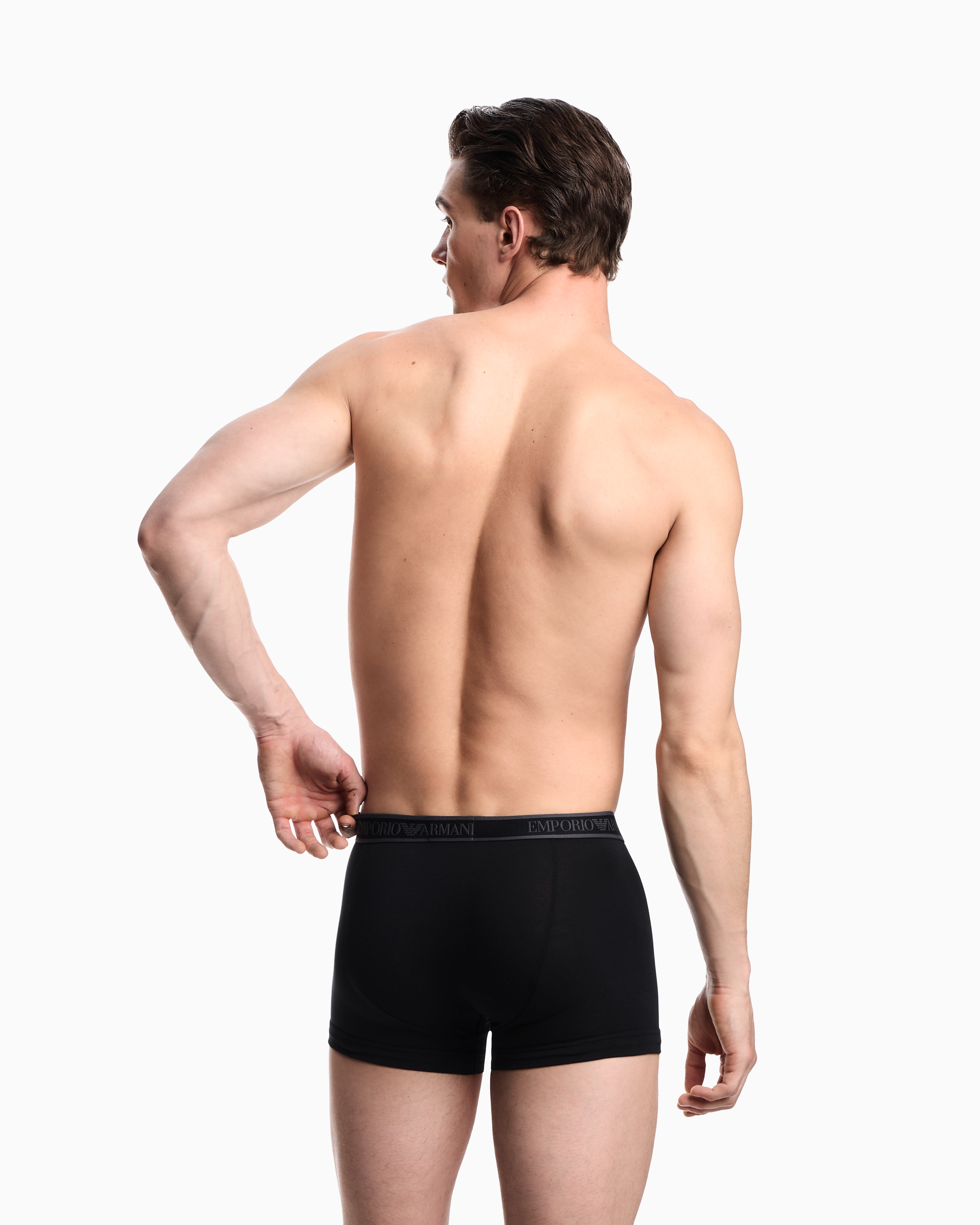 Three-pack of boxer briefs with Core logo waistband