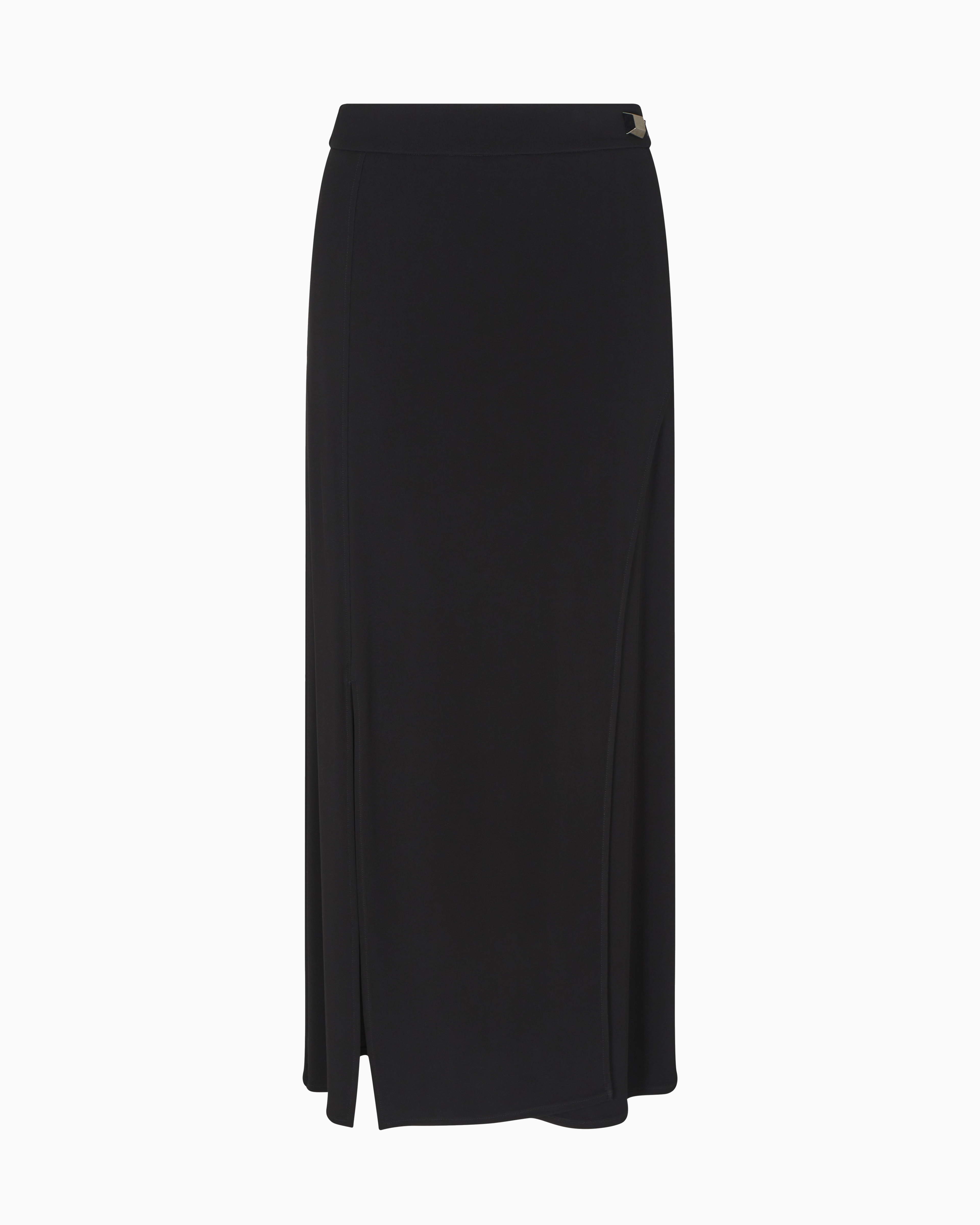 スカート EMPORIO ARMANI Design Skirt Black Zipper Skirt by Emporio Armani | Rent the Runway