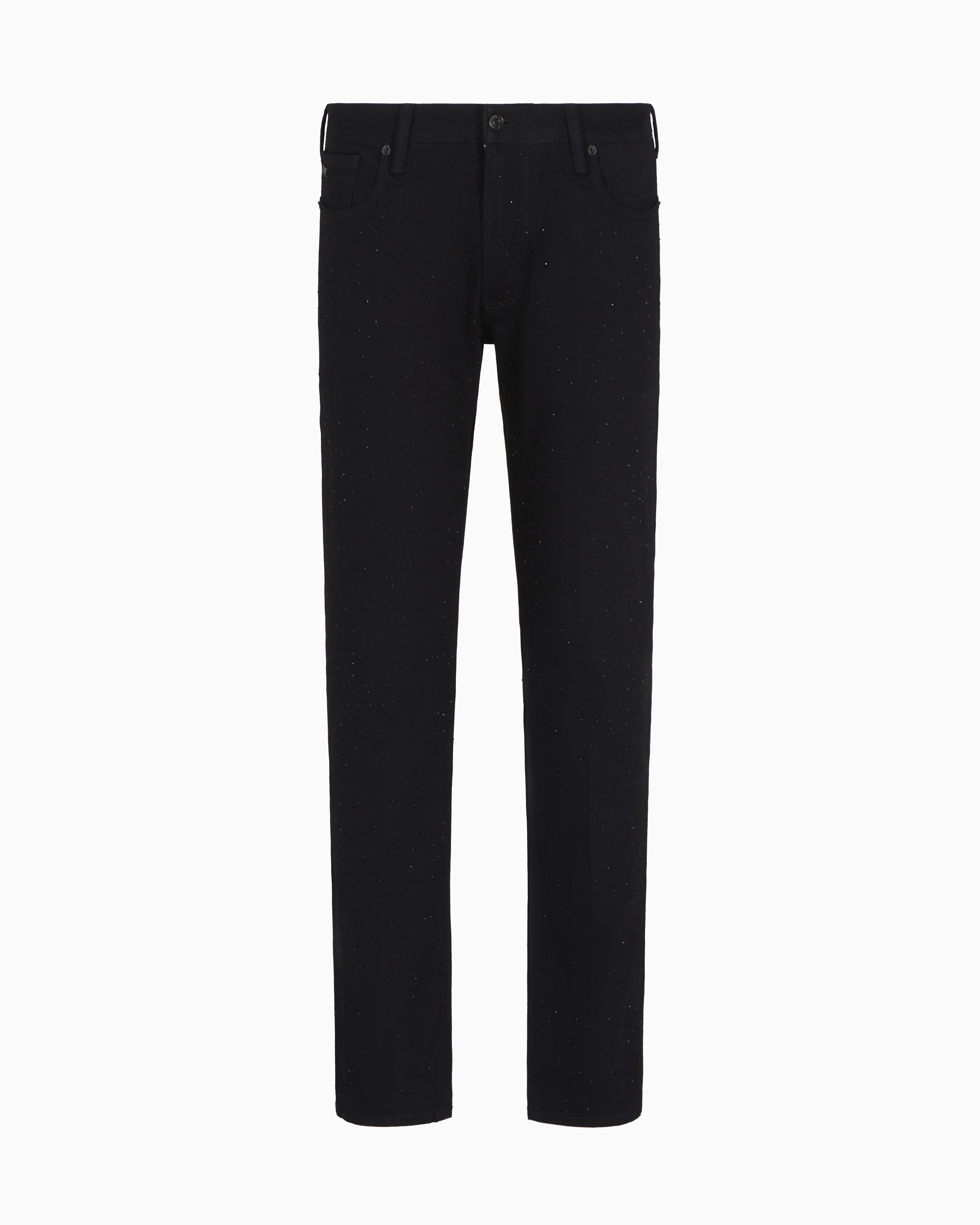 Emporio Armani - Clubwear J06 slim-fit denim jeans, Man, Black, Size: