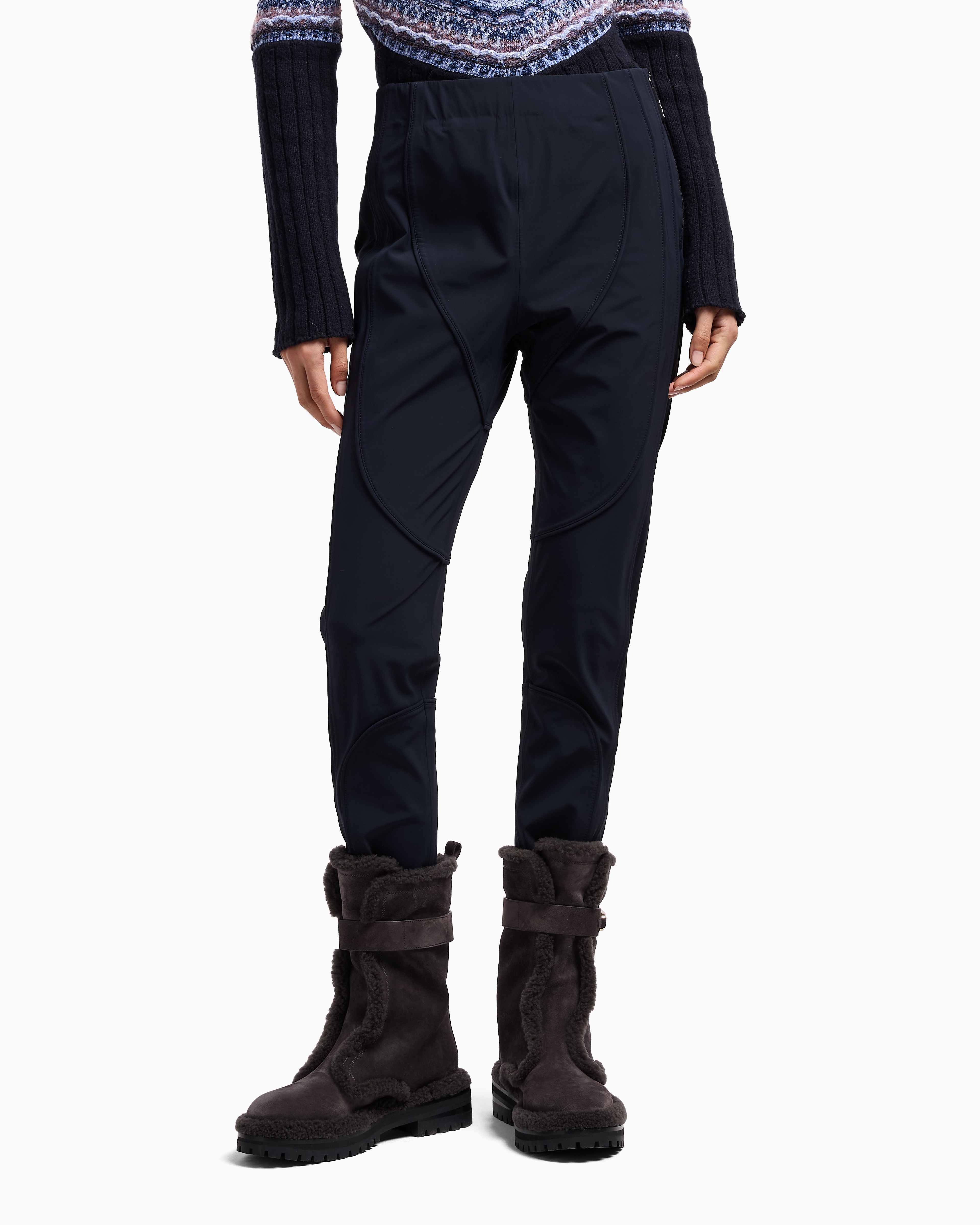 Giorgio Armani Ski Trousers In Blue