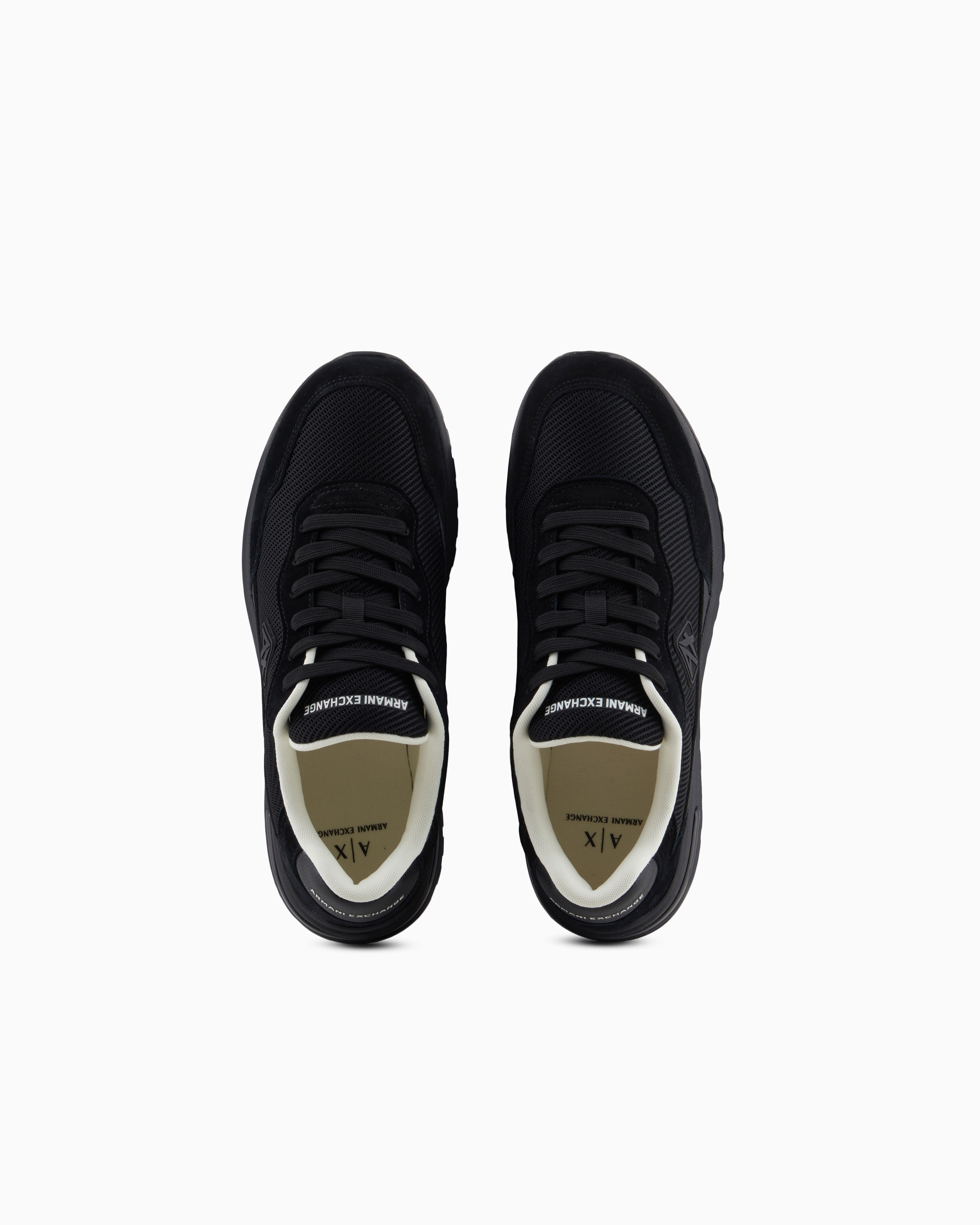 ARMANI EXCHANGE レジャーマット Sneakers with contrasting details and side logo | Armani