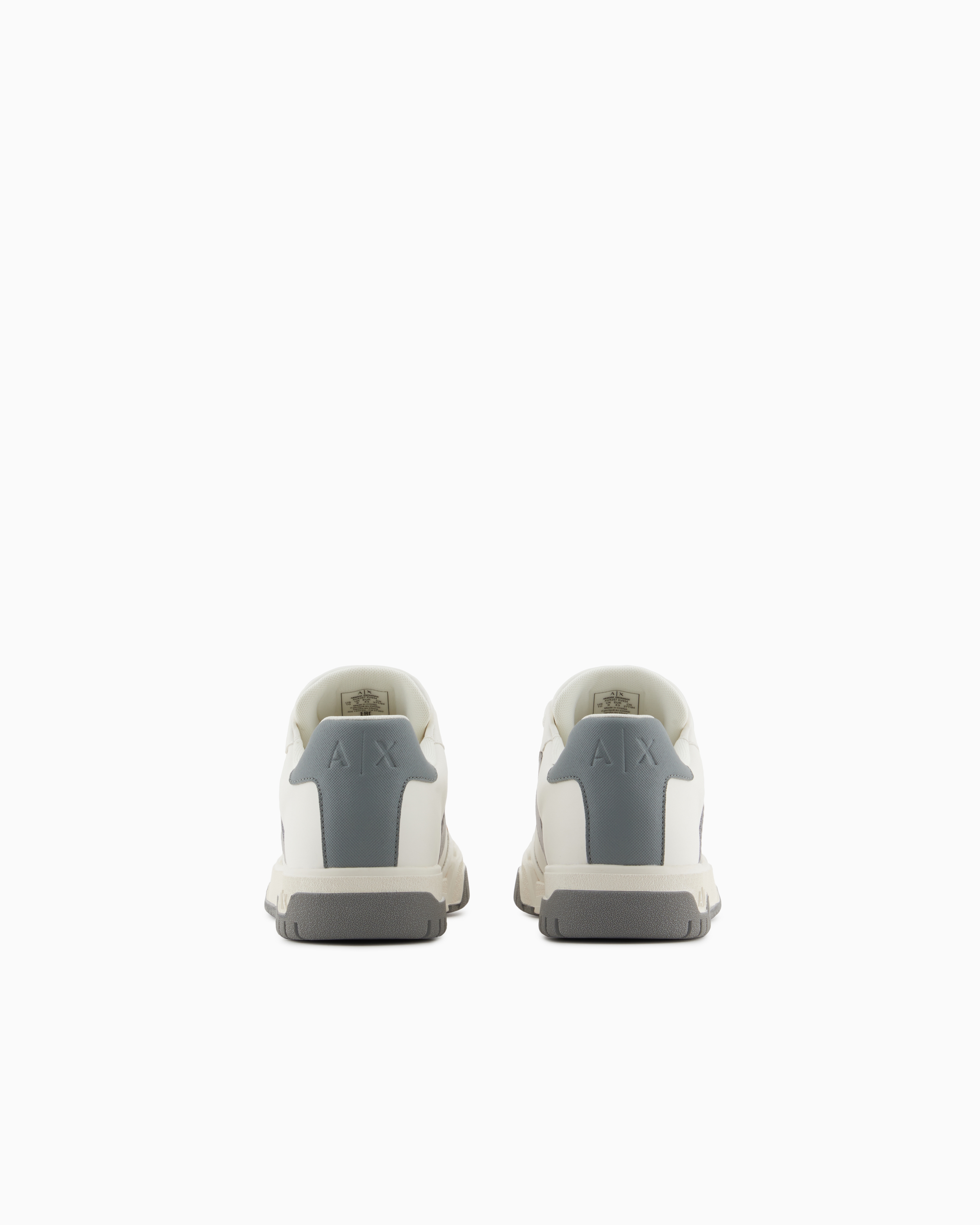 Armani Exchange - Sneakers with contrasting side band, Man, Grey, Size: