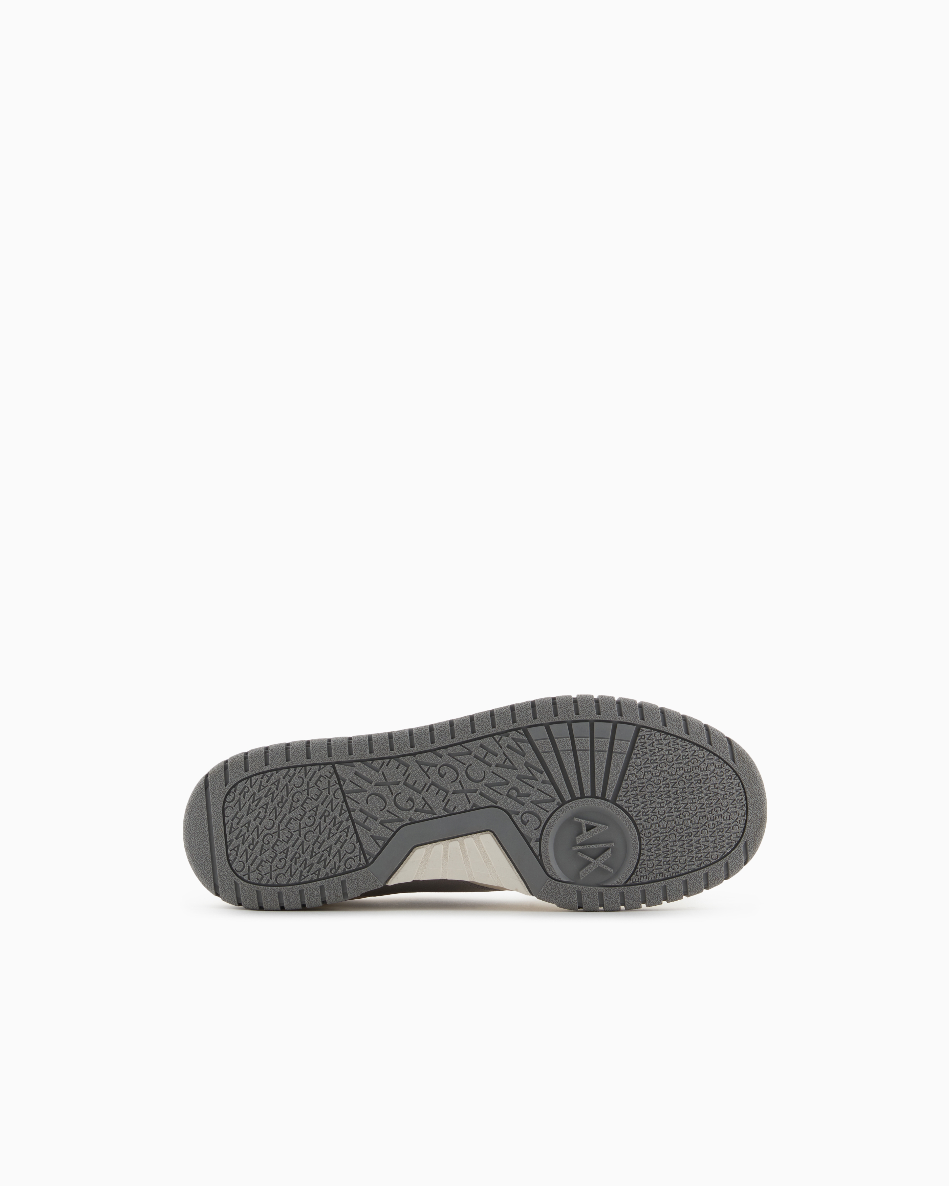 Armani Exchange - Sneakers with contrasting side band, Man, Grey, Size: