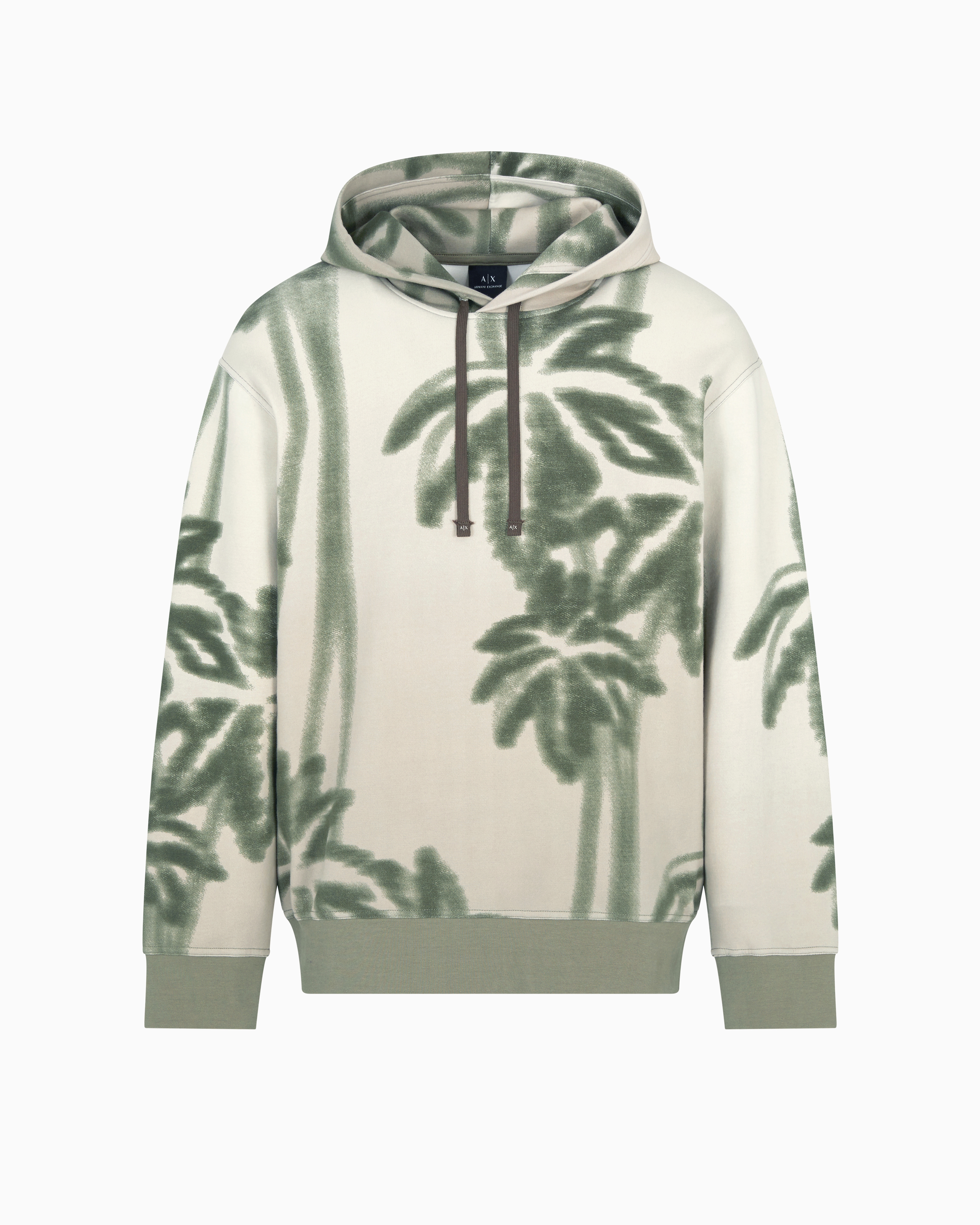 Palm tree pattern hoodie