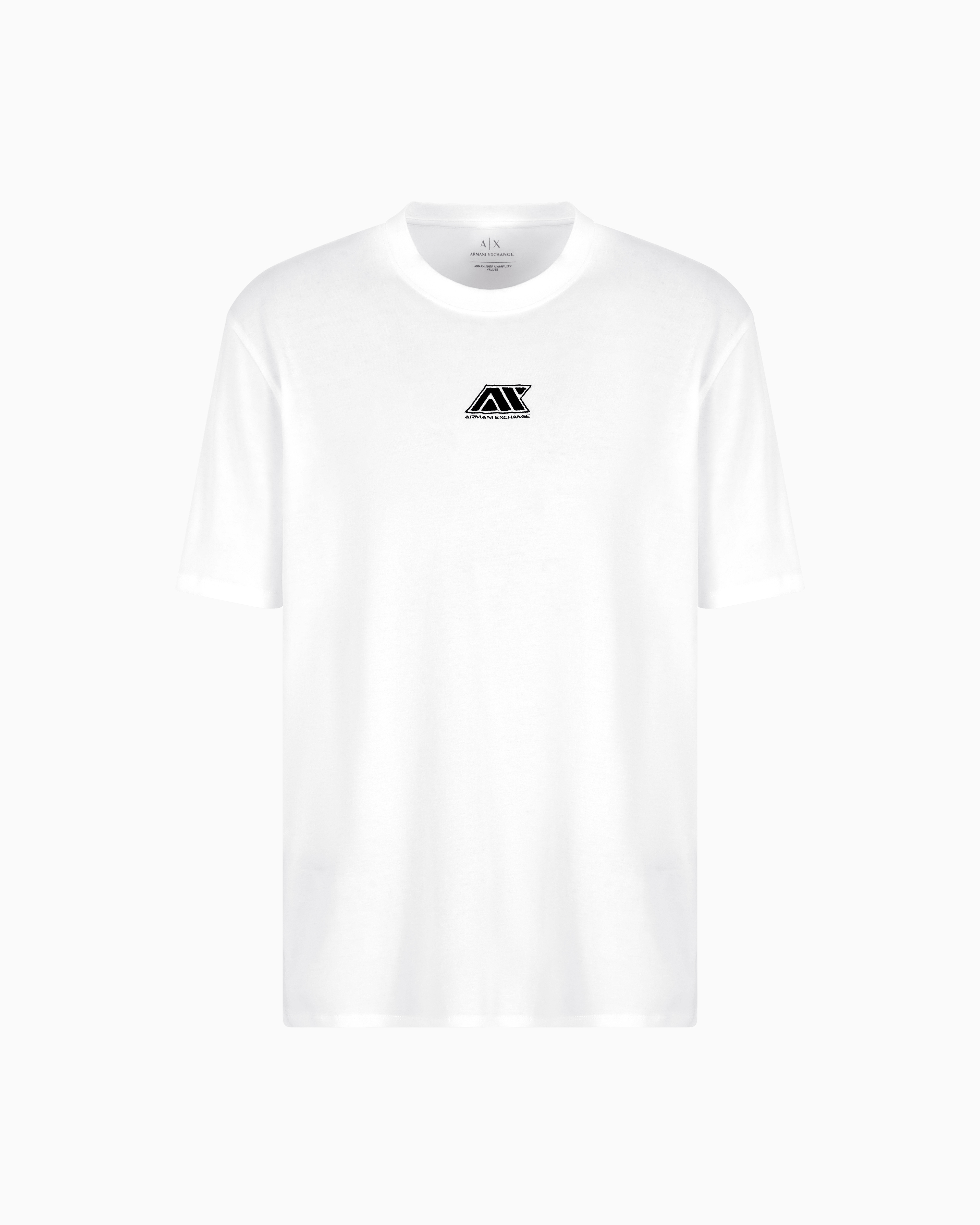 Armani Exchange - ASV Regular Fit T-Shirt, Man, White, Size: