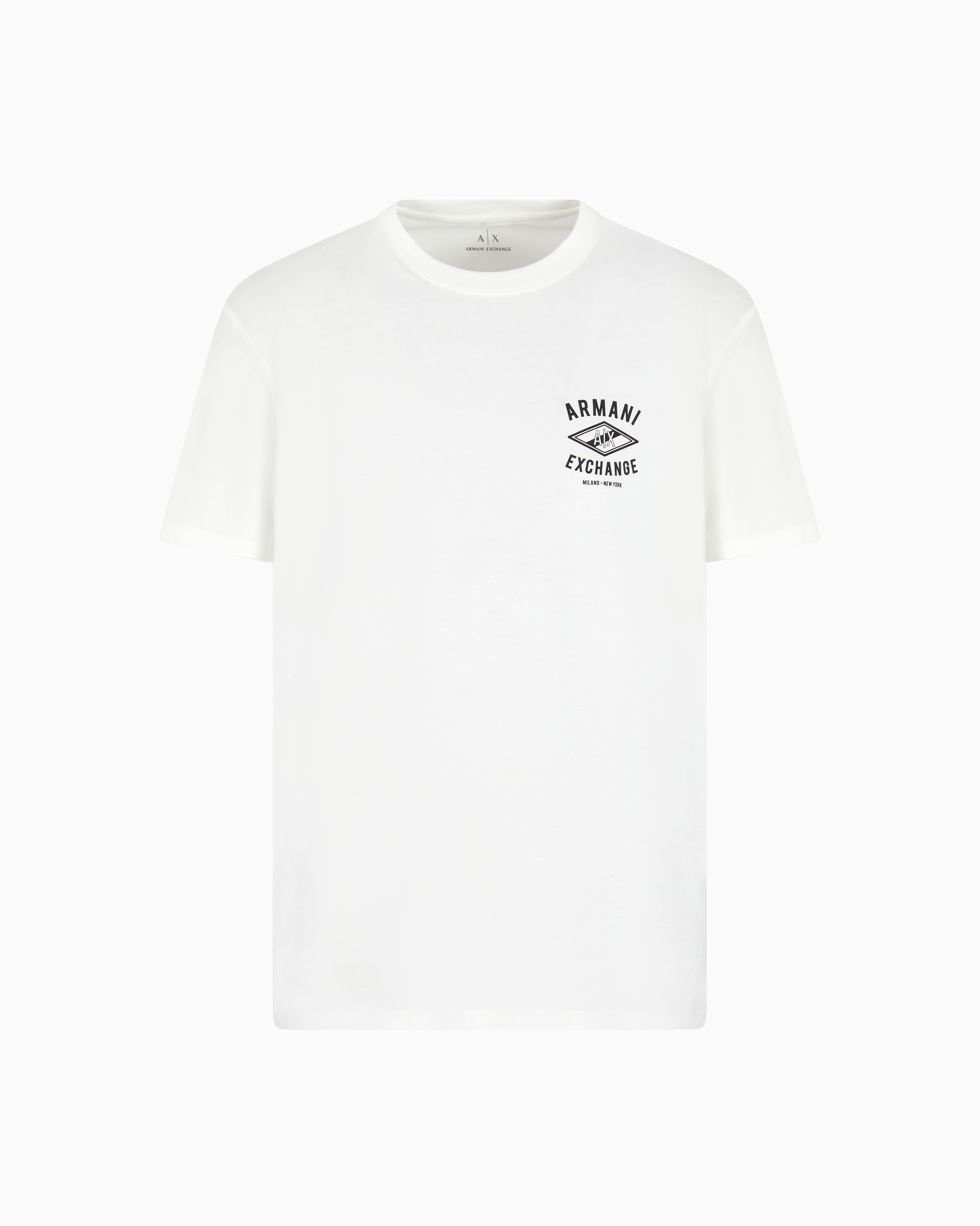 Regular fit T-shirt with central logo | Armani Exchange